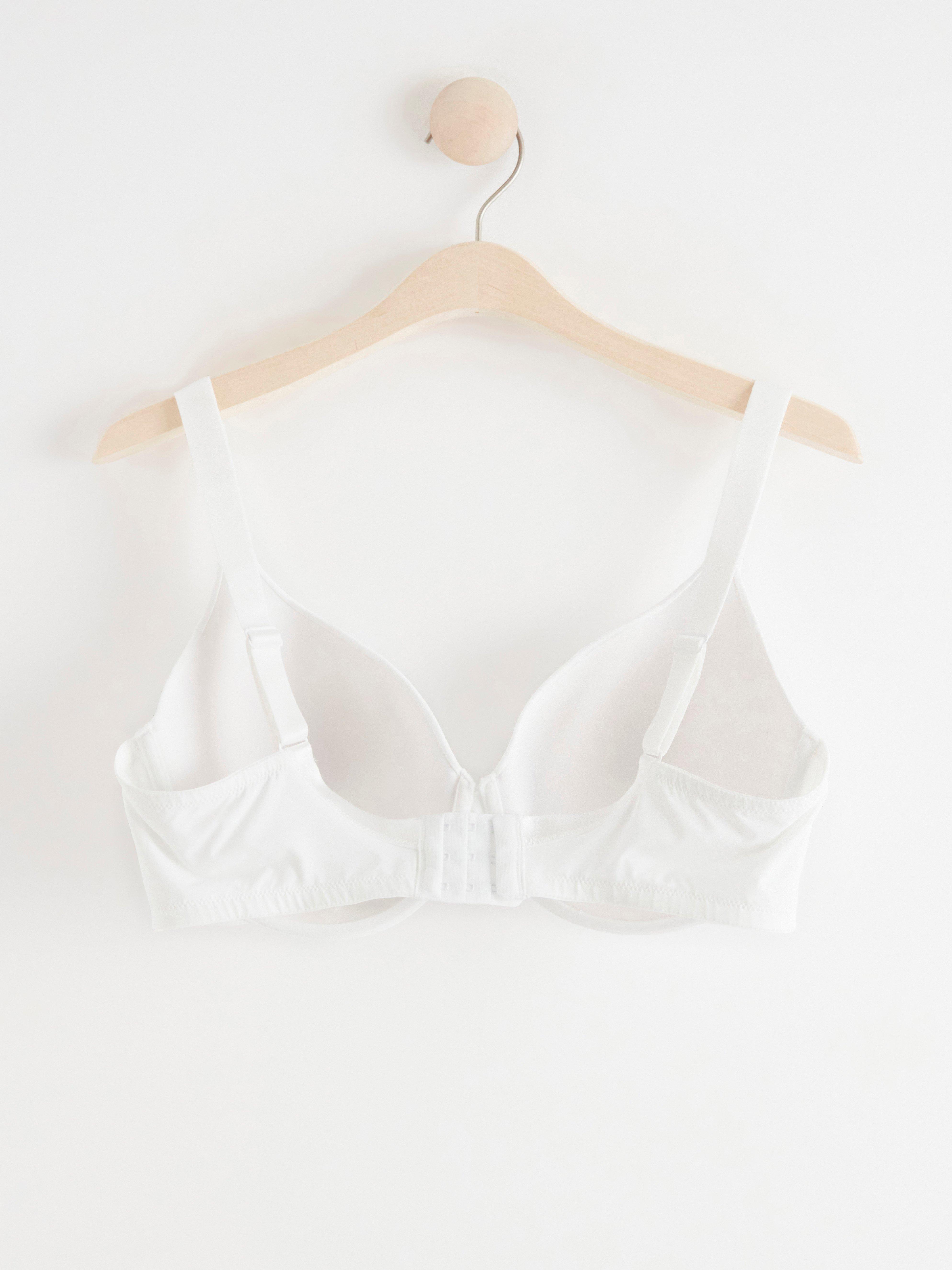 Dahlia T-shirt Bra White