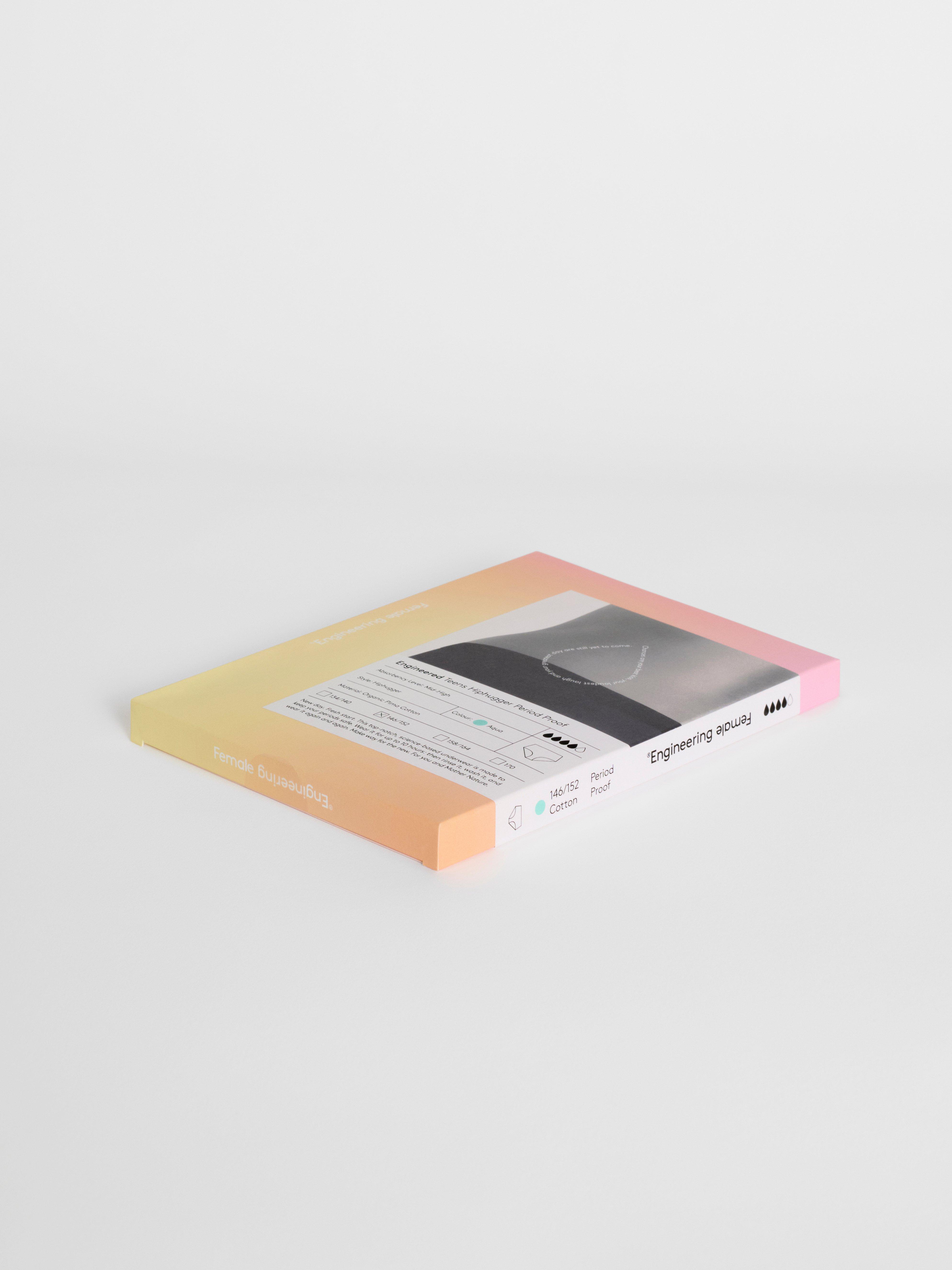 Engineered Teens Hiphugger Period Proof - Period Panty Mid-High Absorbency Dusty Lilac