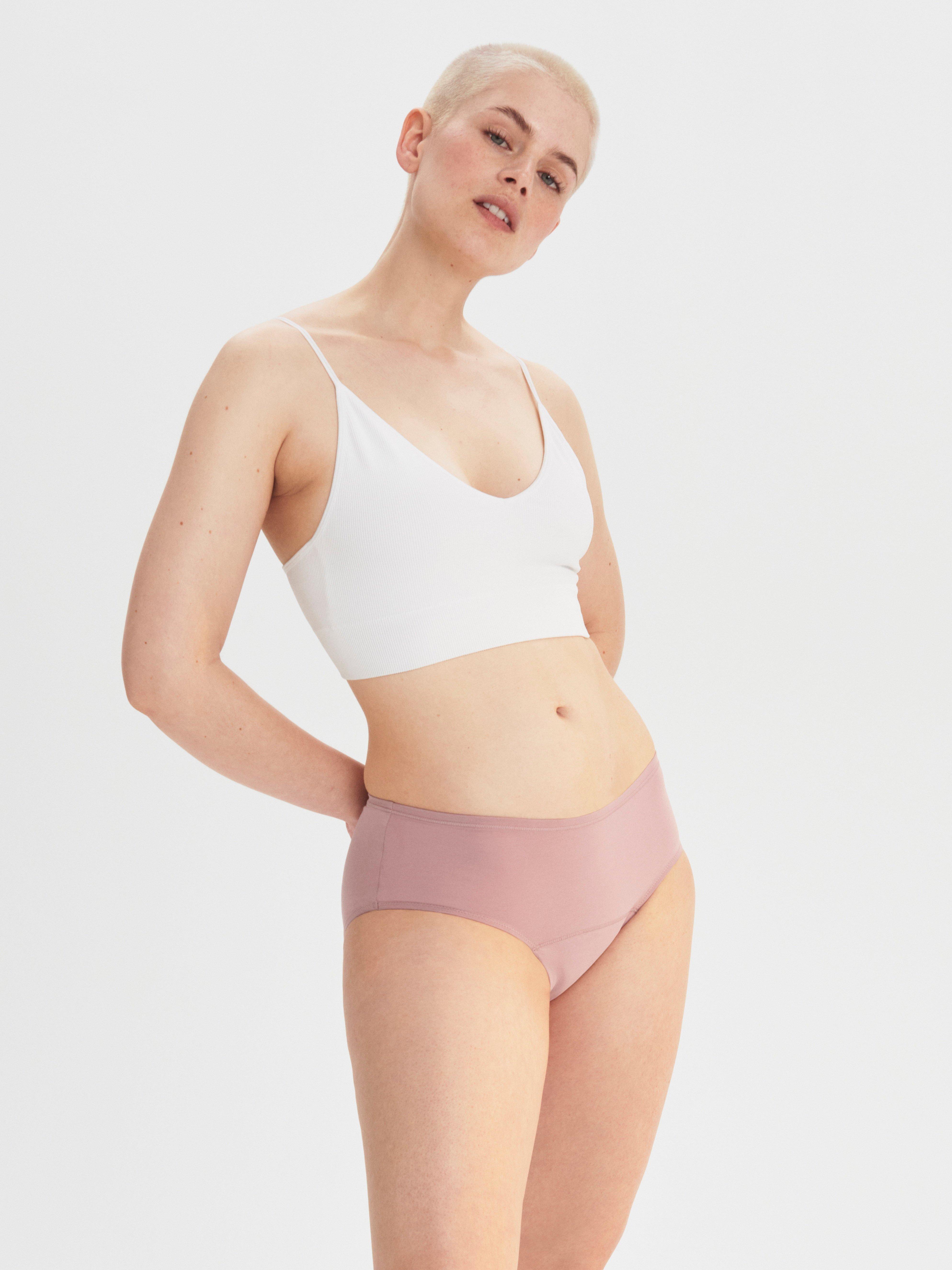 Engineered Hiphugger Period Proof – Period Panty High Absorbency Light Dusty Pink