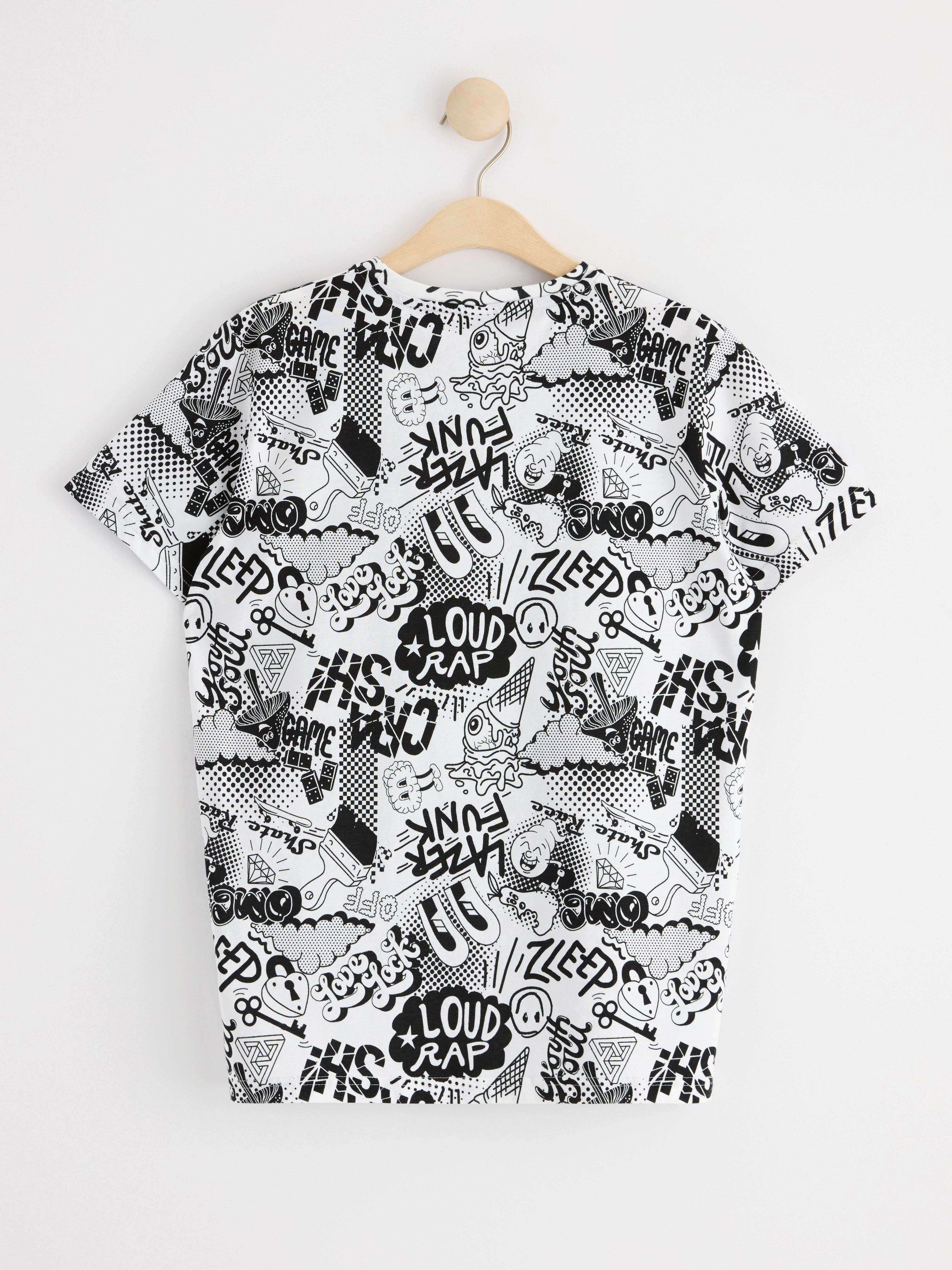 T-shirt with cartoon print Off White
