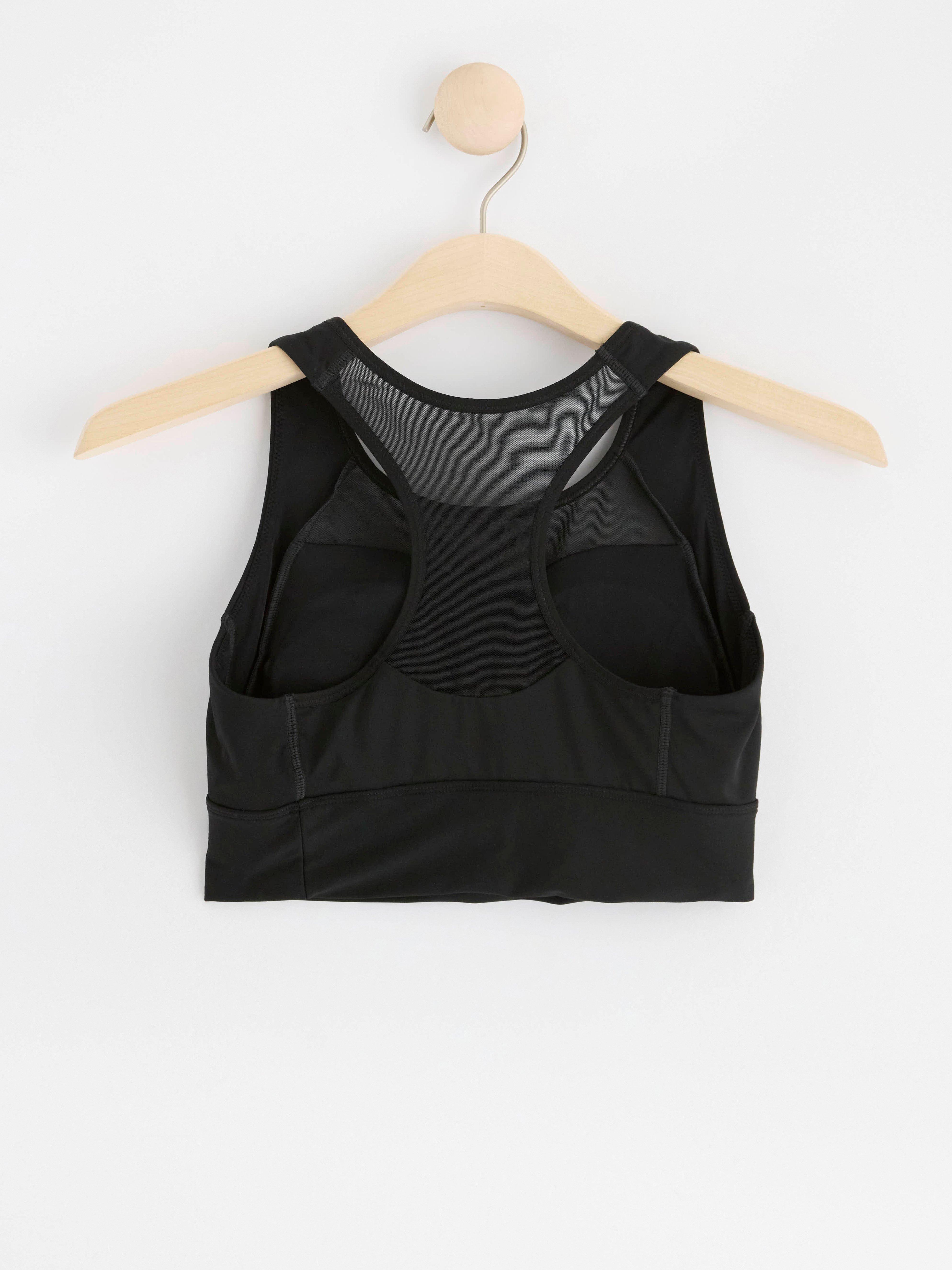 Sports bra medium support Black