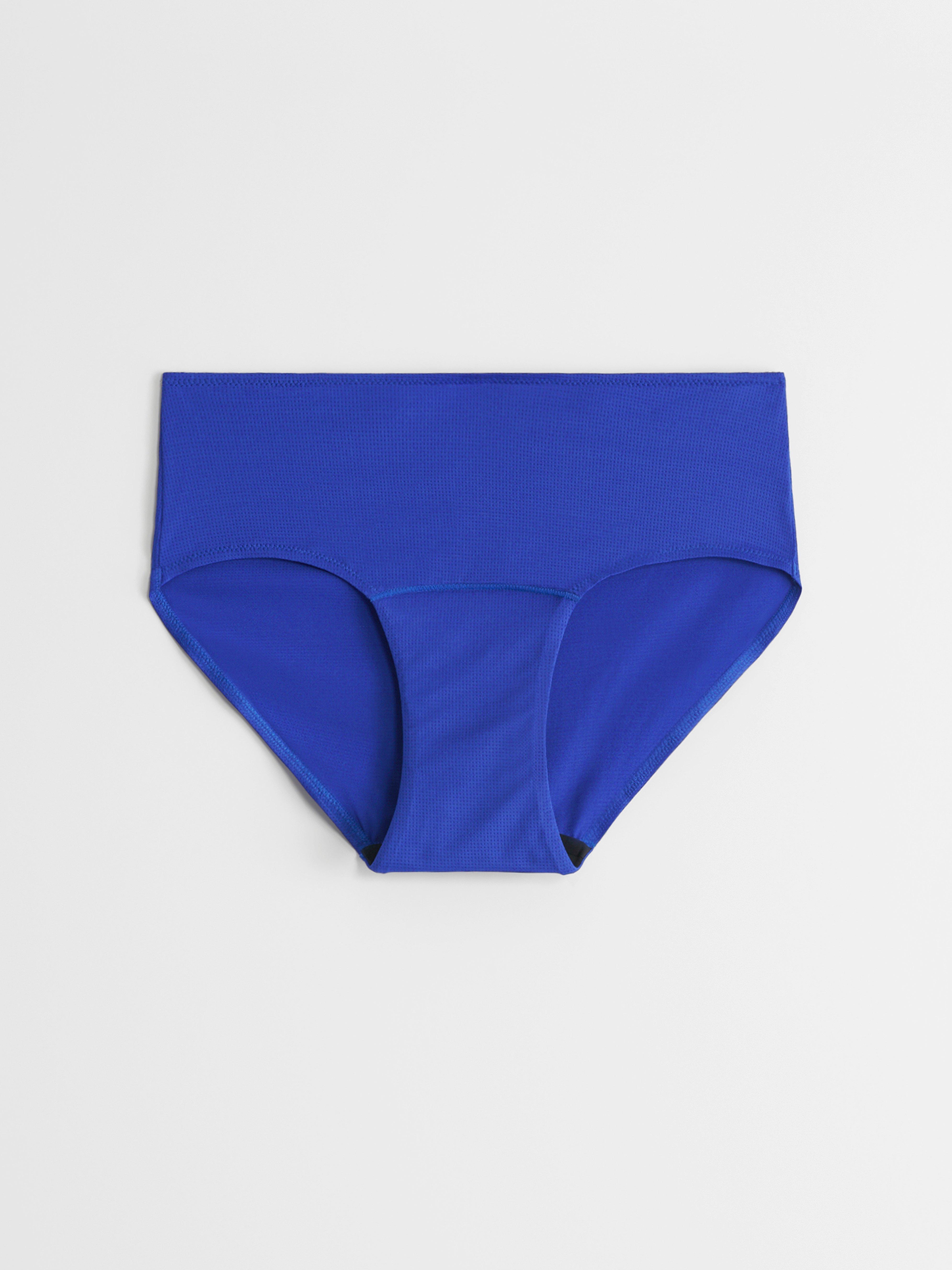 Engineered Hiphugger AERY™ Period Proof – Pantyliner Mini Absorbency Neon Blue