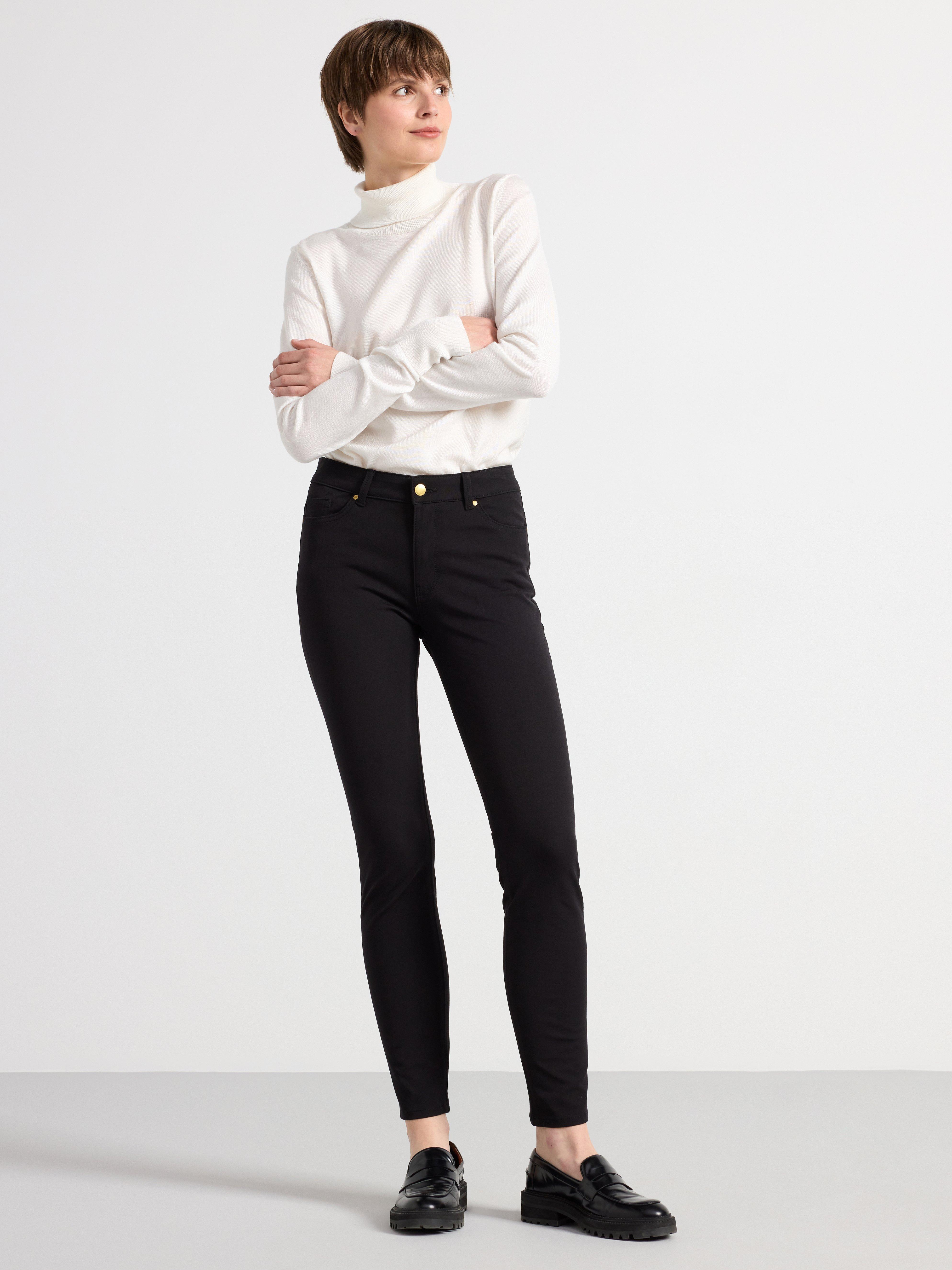 TOVA Slim fit trousers Black