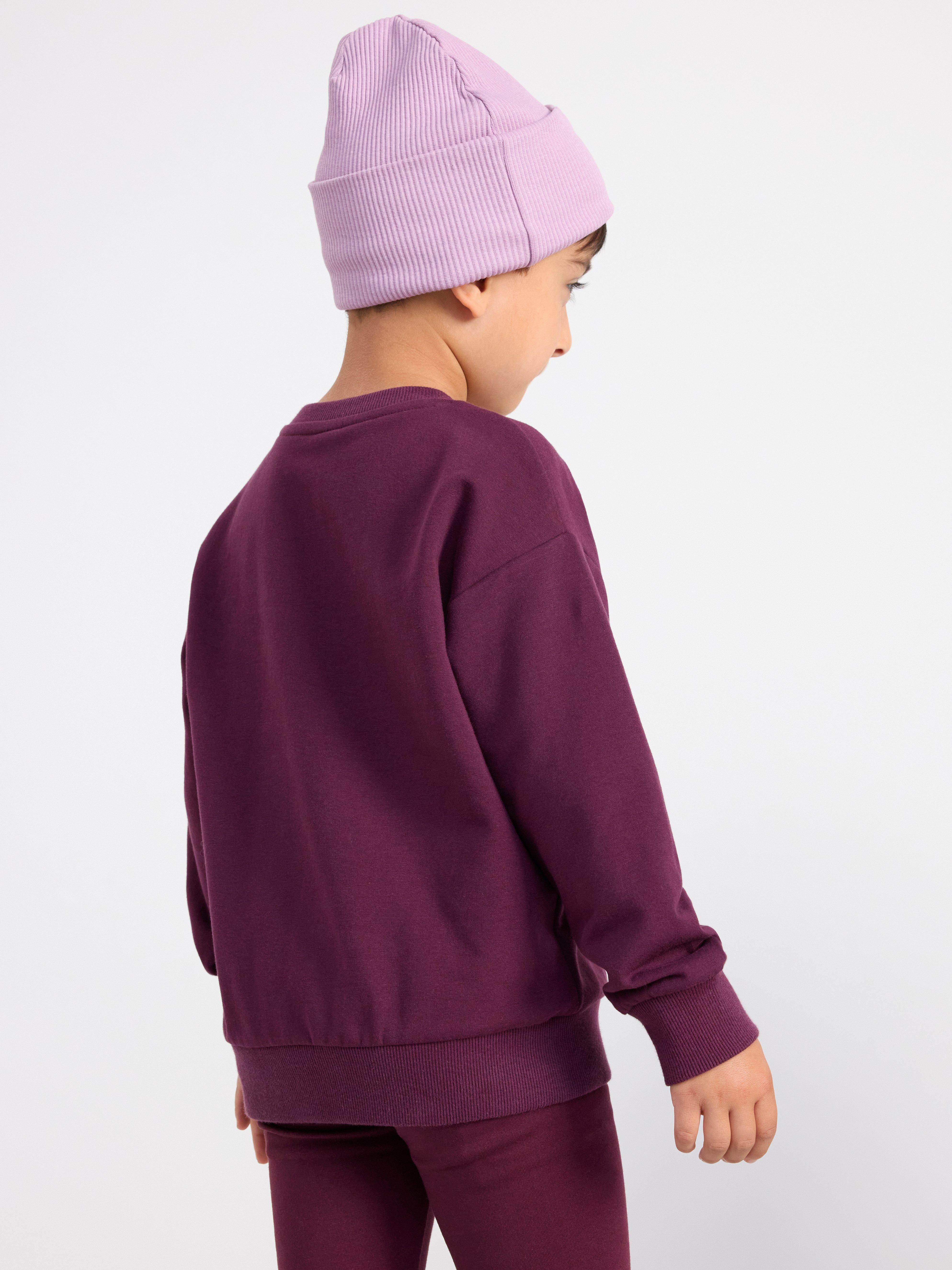 Sweatshirts with animal motif Dark Lilac
