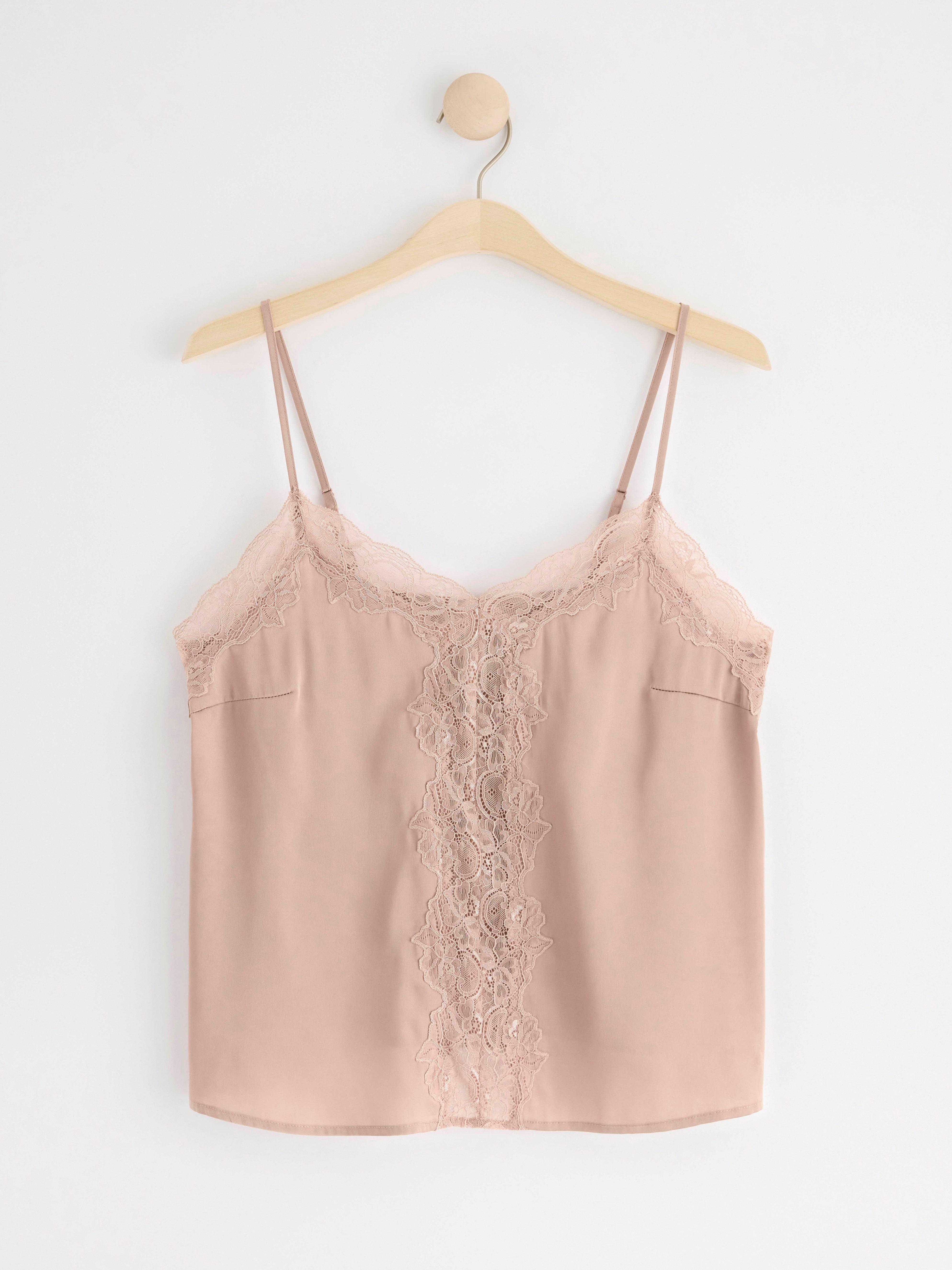 Satin camisole Light Dusty Pink