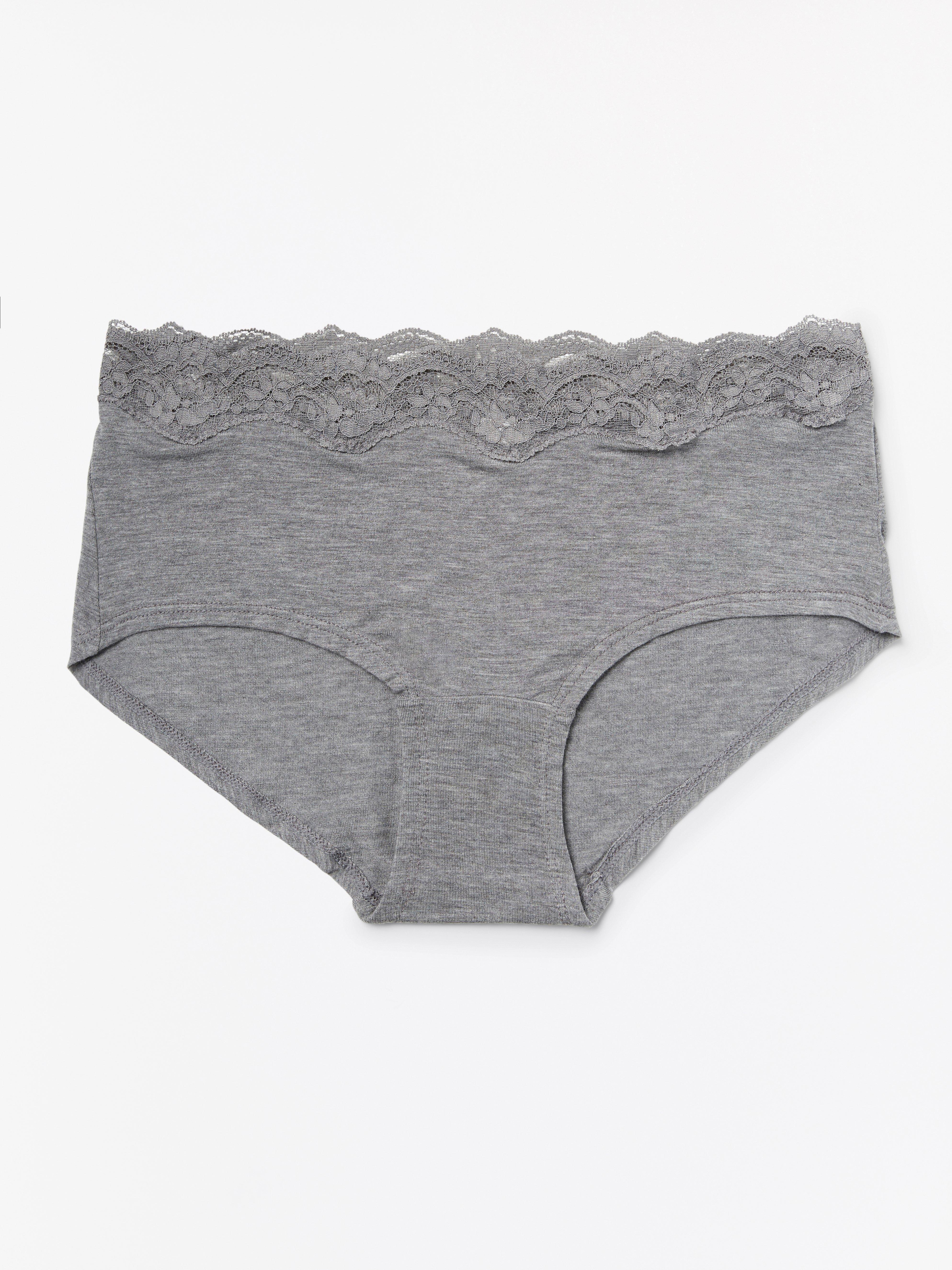 Regular waist brief Grey Melange