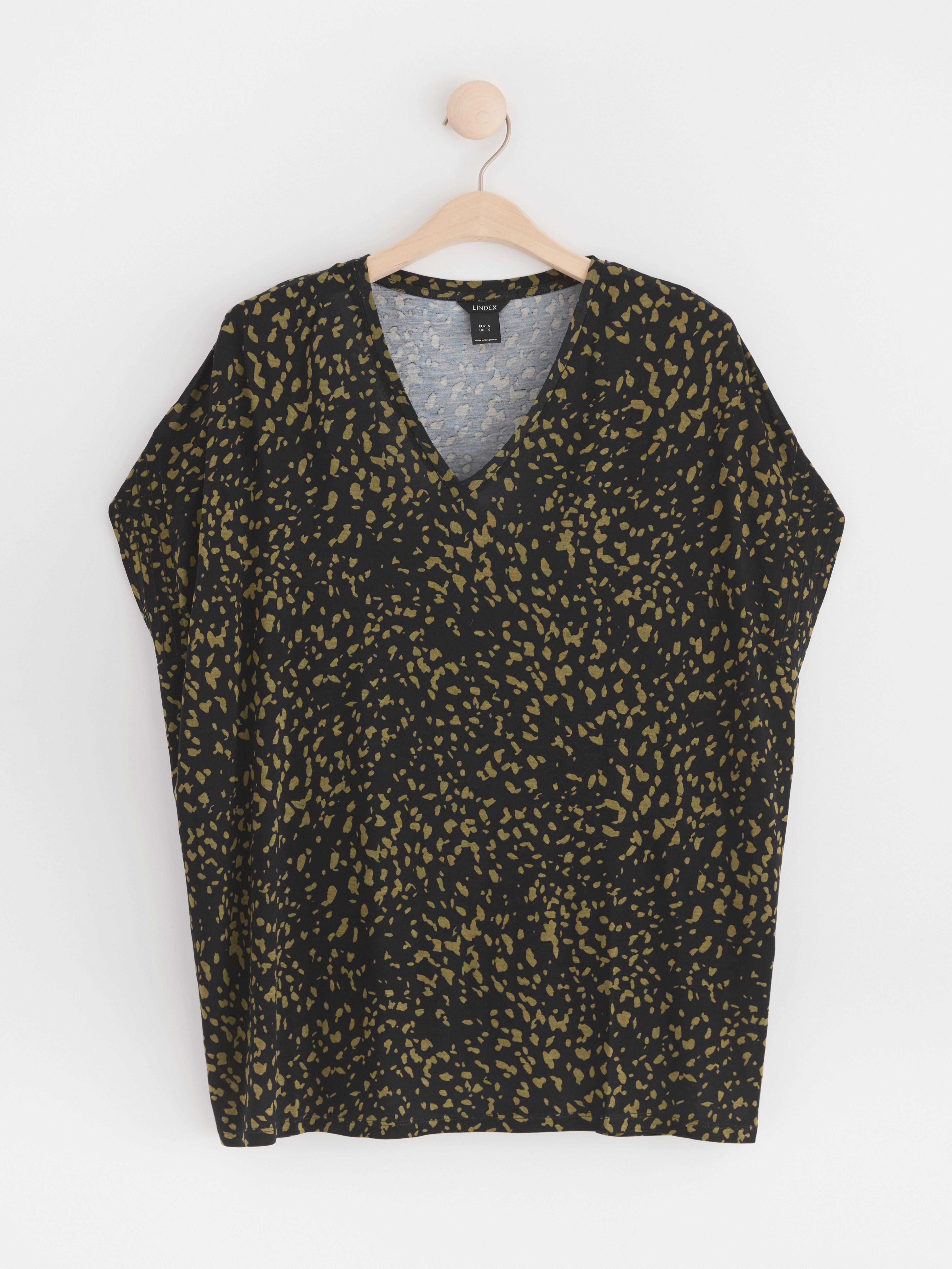 Short sleeve top Black