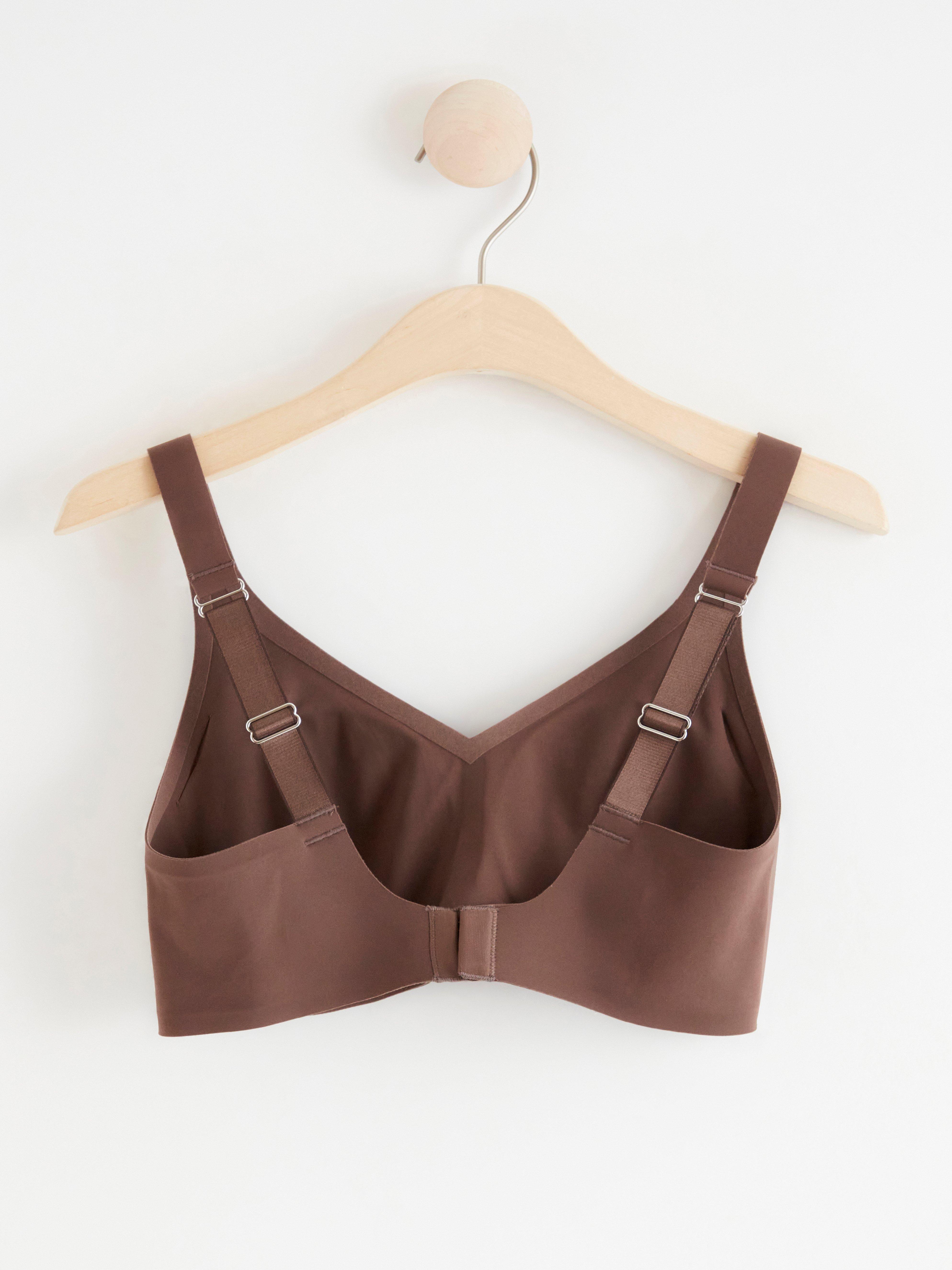 Soft bra Dark Dusty Brown