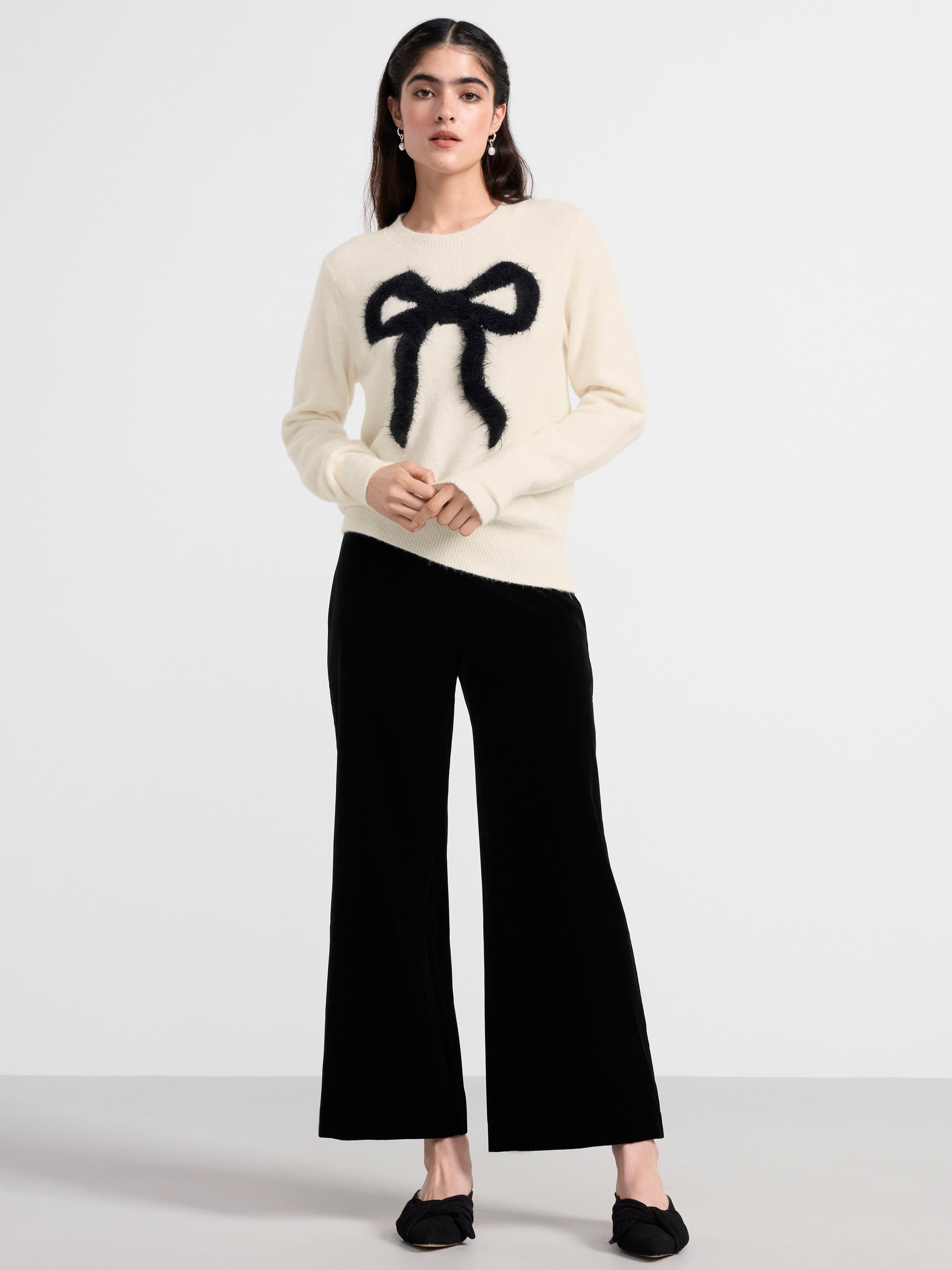 Fine-knitted jumper Light Dusty White