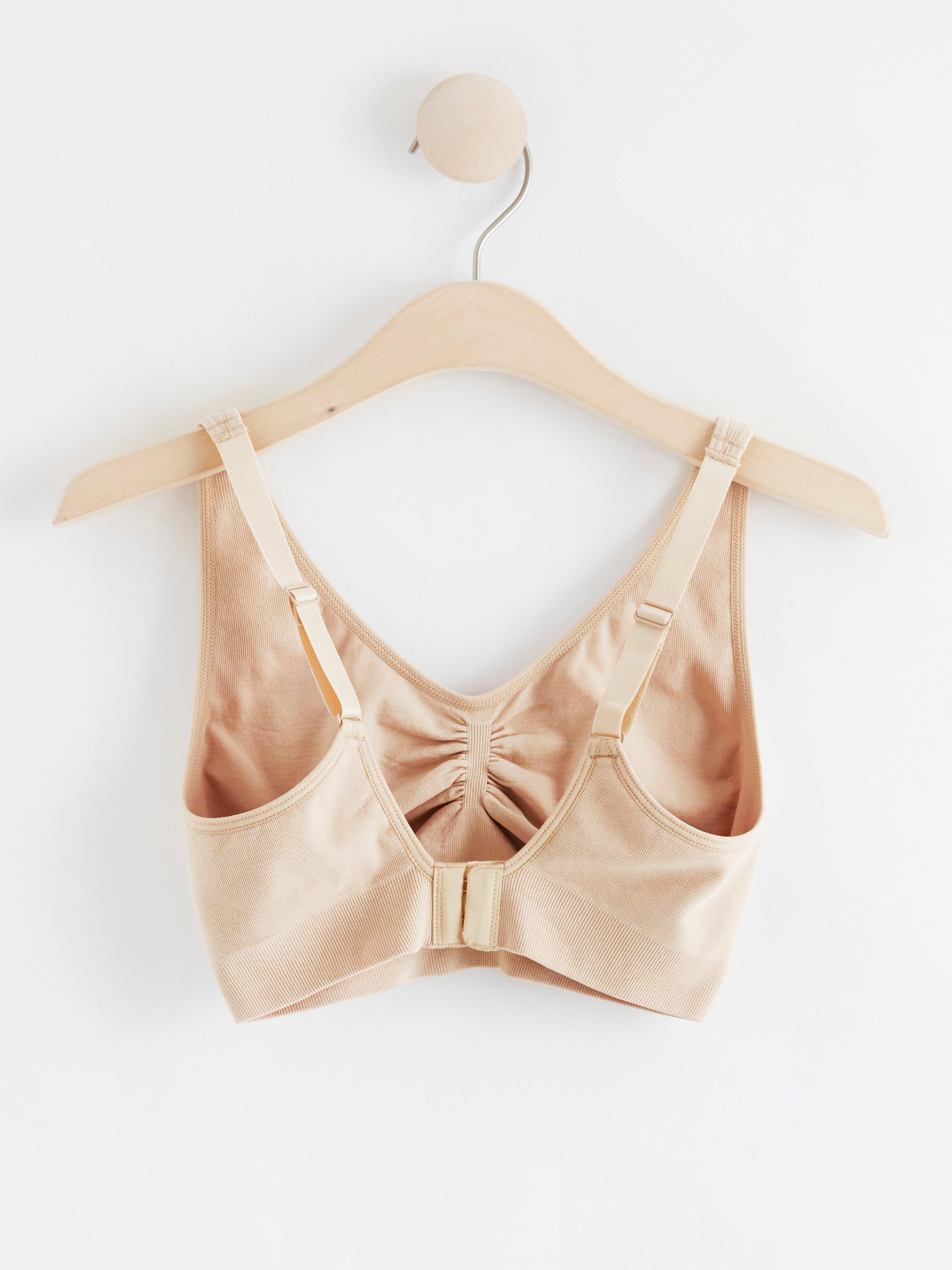 Soft seamless bra Beige