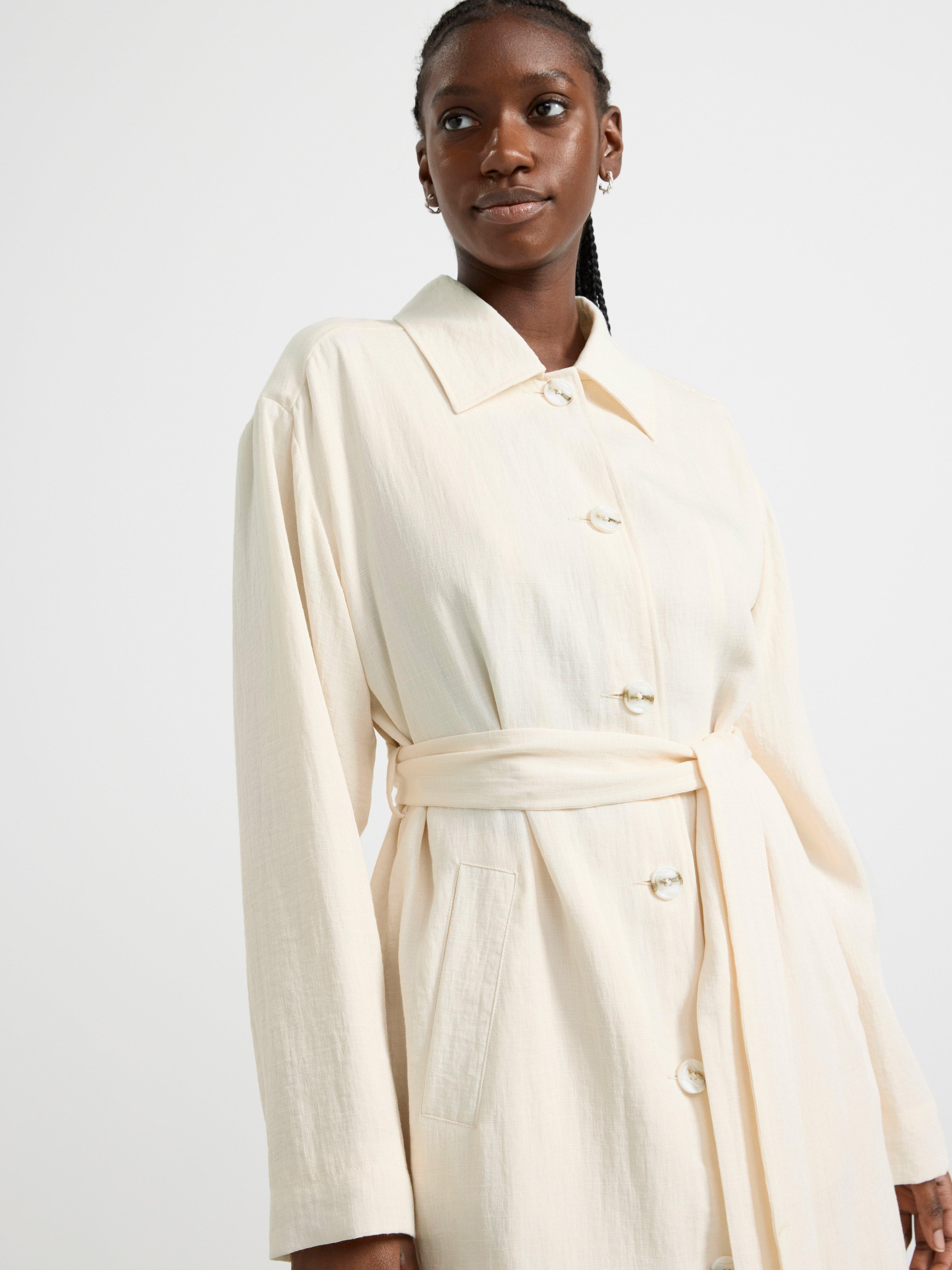 Lightweight coat Light White