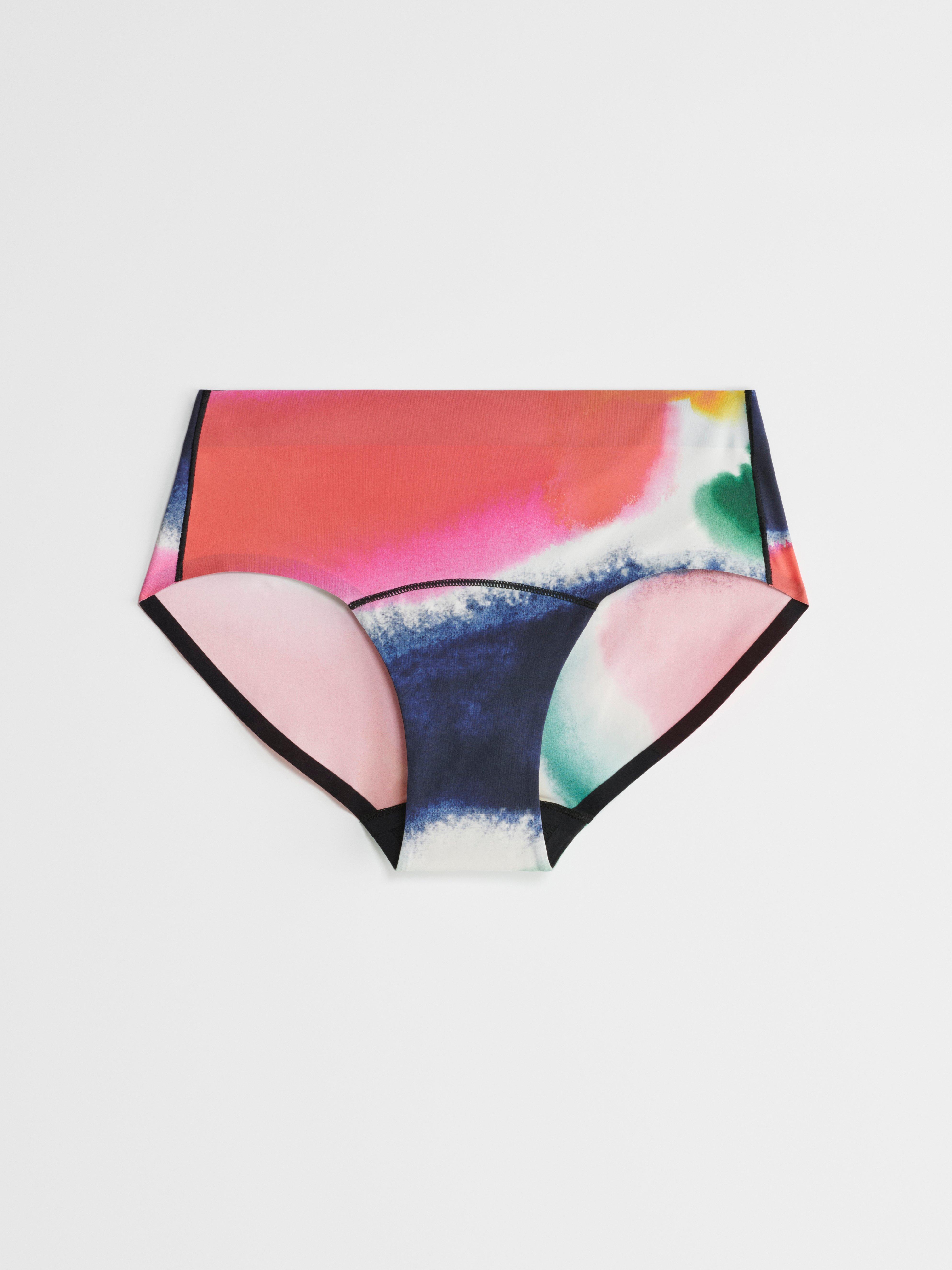 Engineered Hiphugger Period Proof – Period Panty Medium Absorbency fluo orange