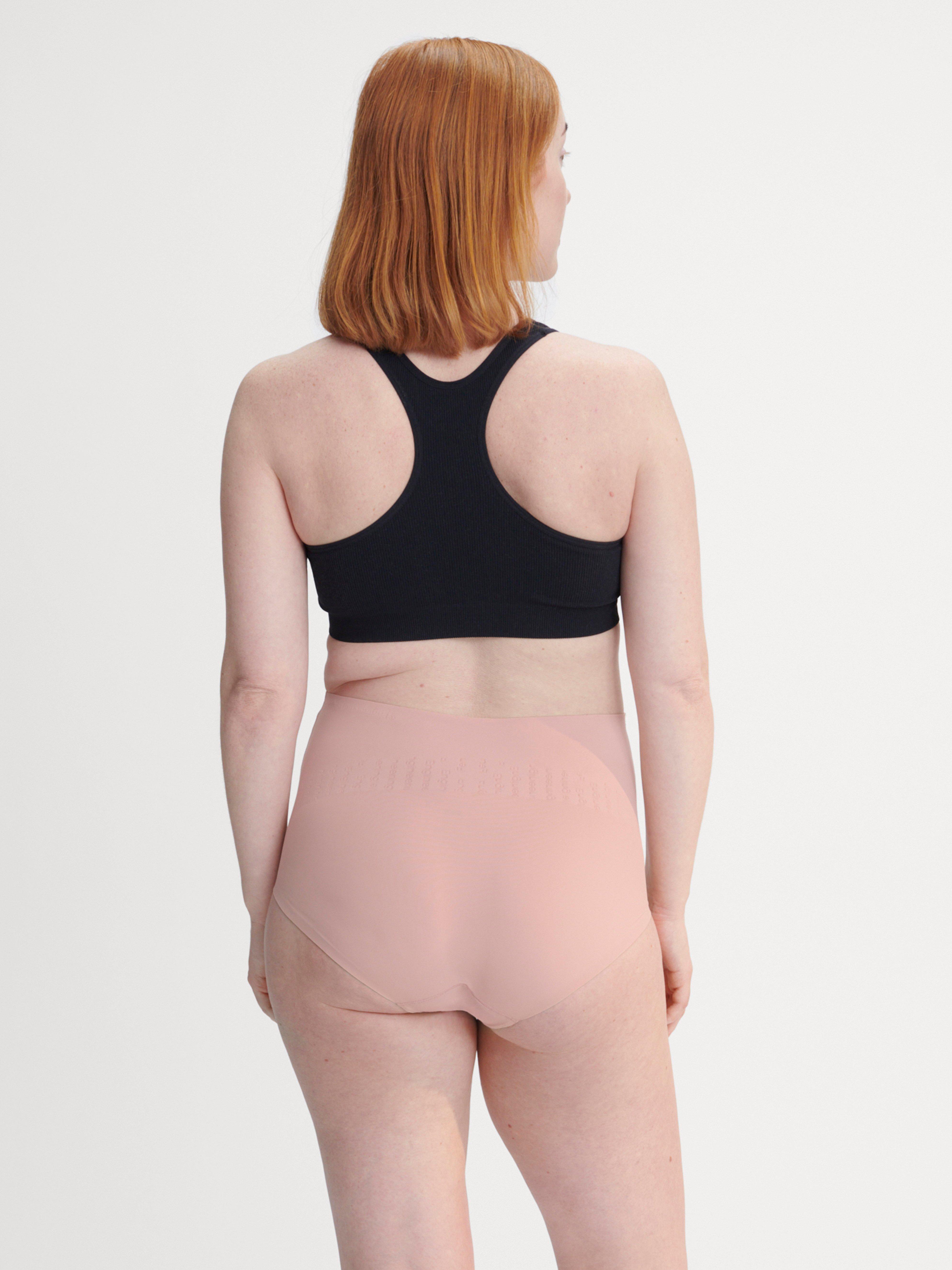 Engineered Maternity High Waist Leak Proof – Maternity underwear Medium Absorbency Dusty Pink