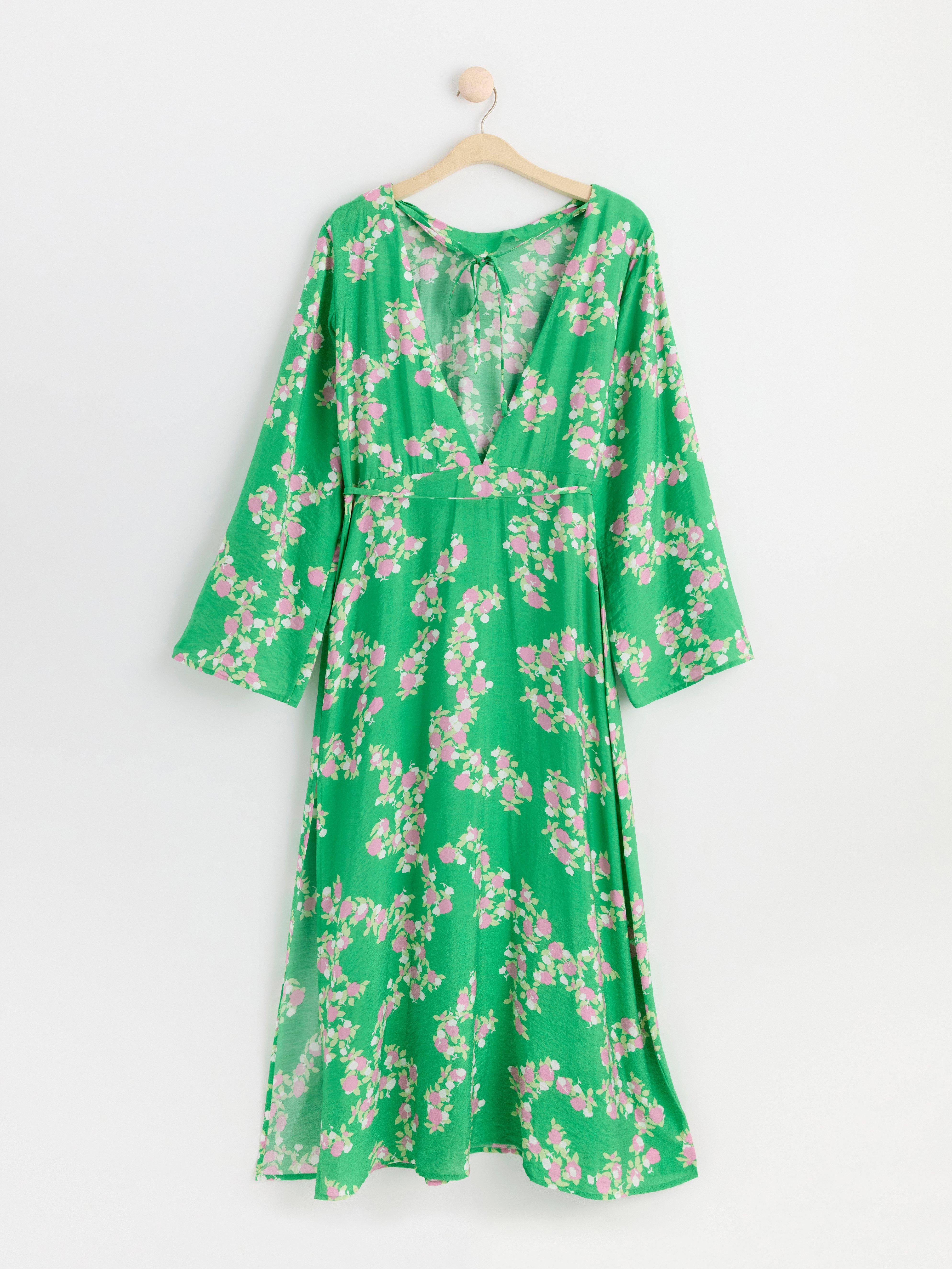 Long sleeve dress Green