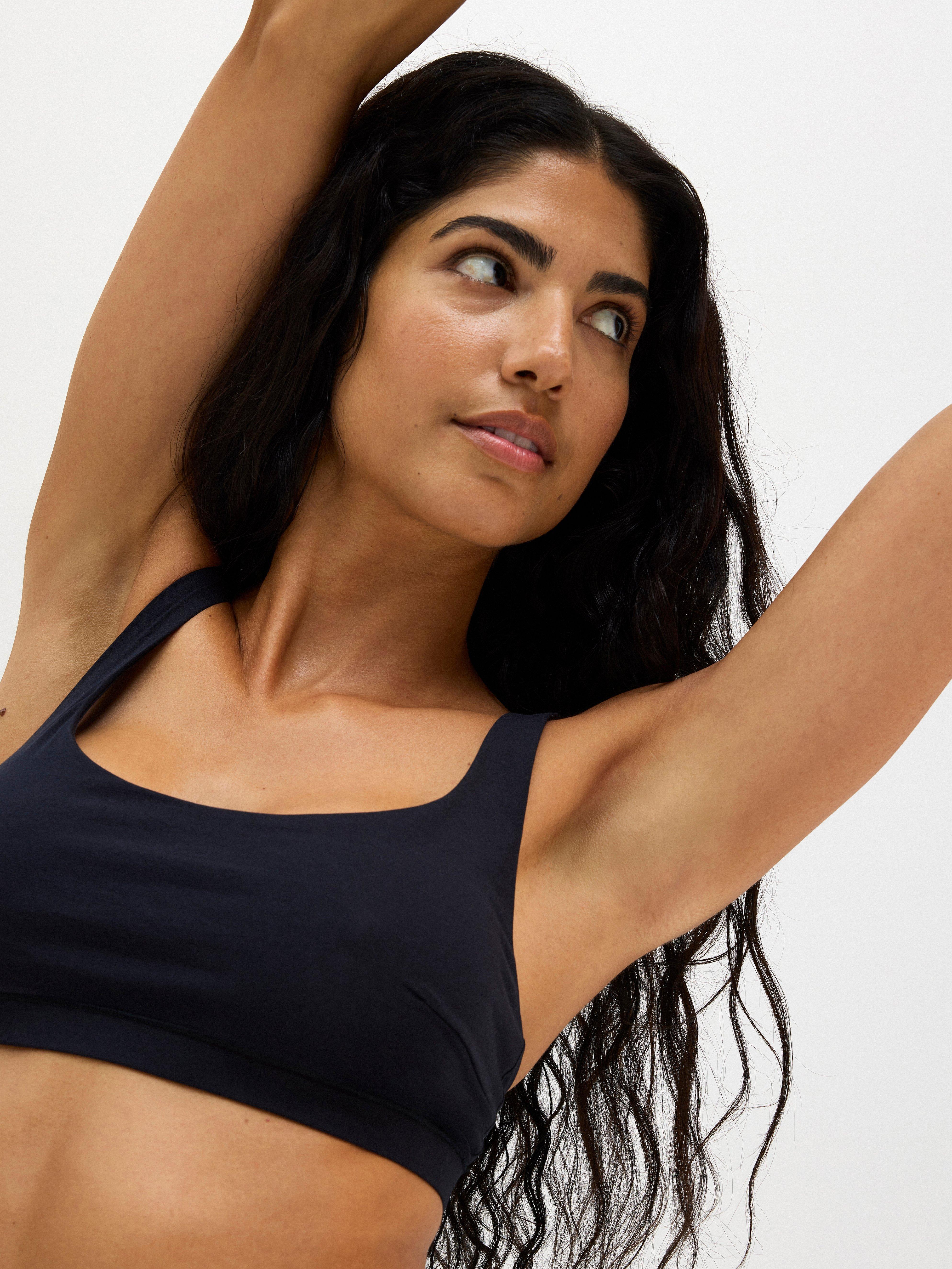 Female Engineering - Pima Cotton Bralette Black