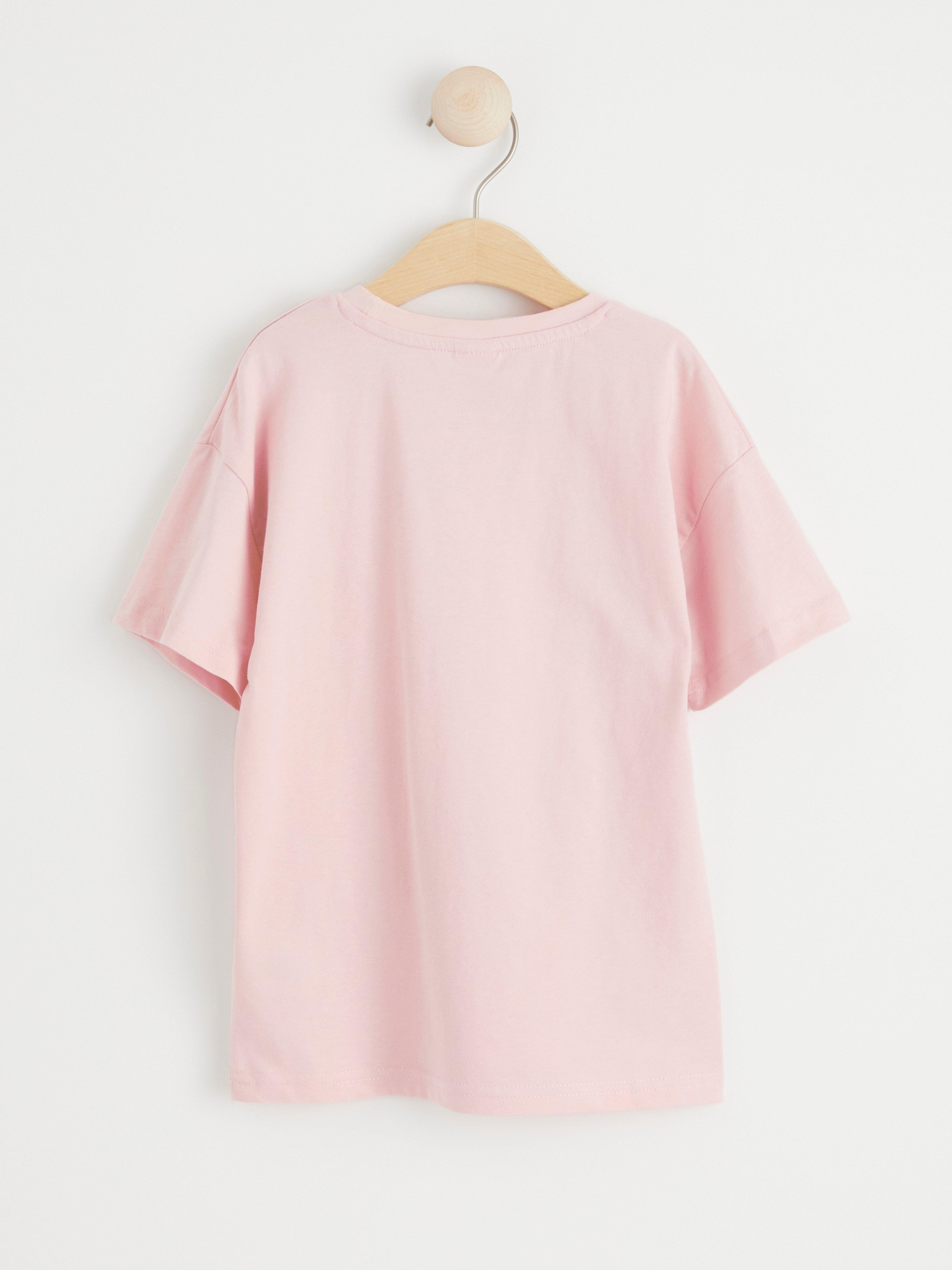 Oversize t-shirt Light Dusty Pink