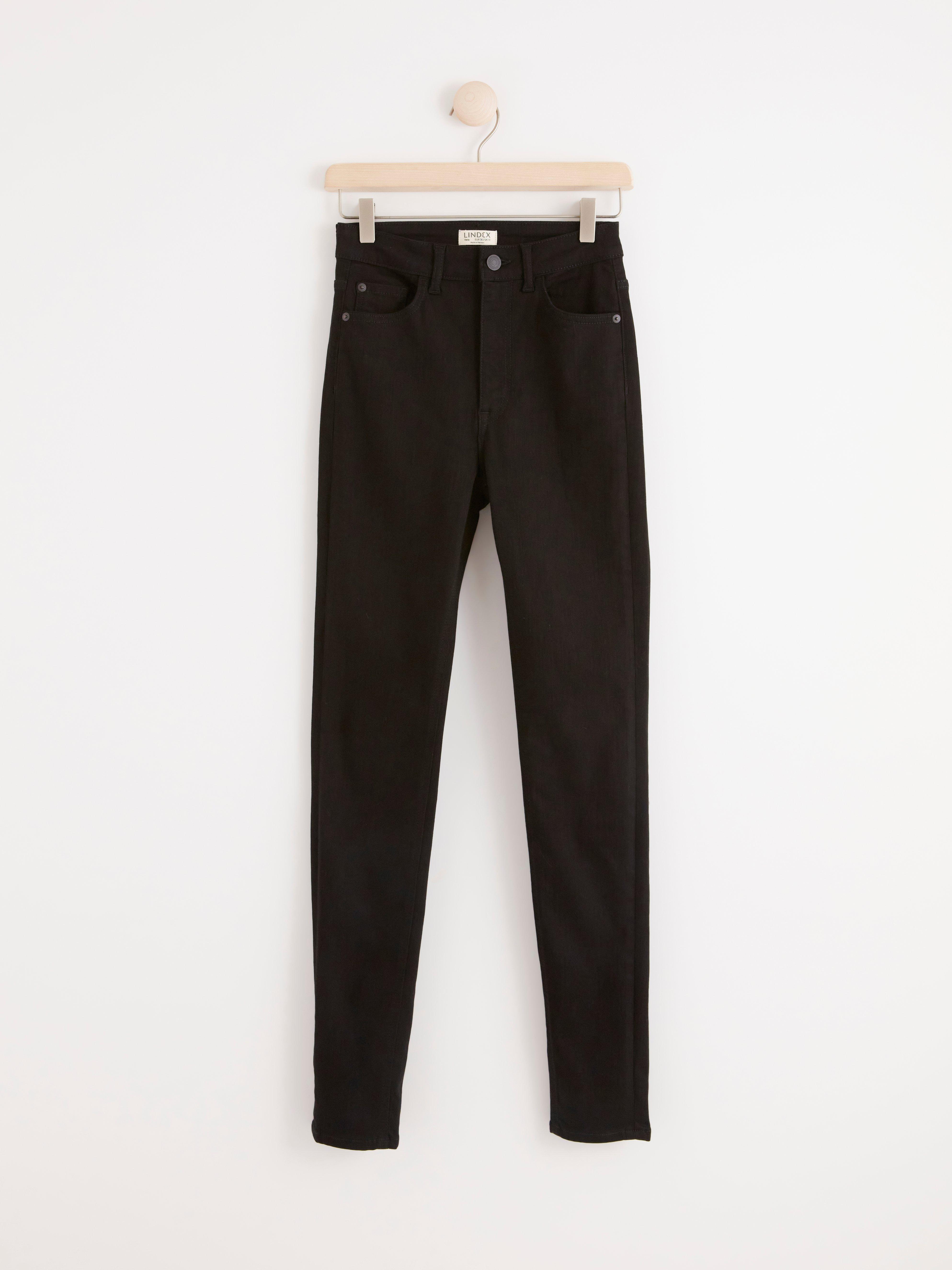 VERA Slim high waist jeans Black
