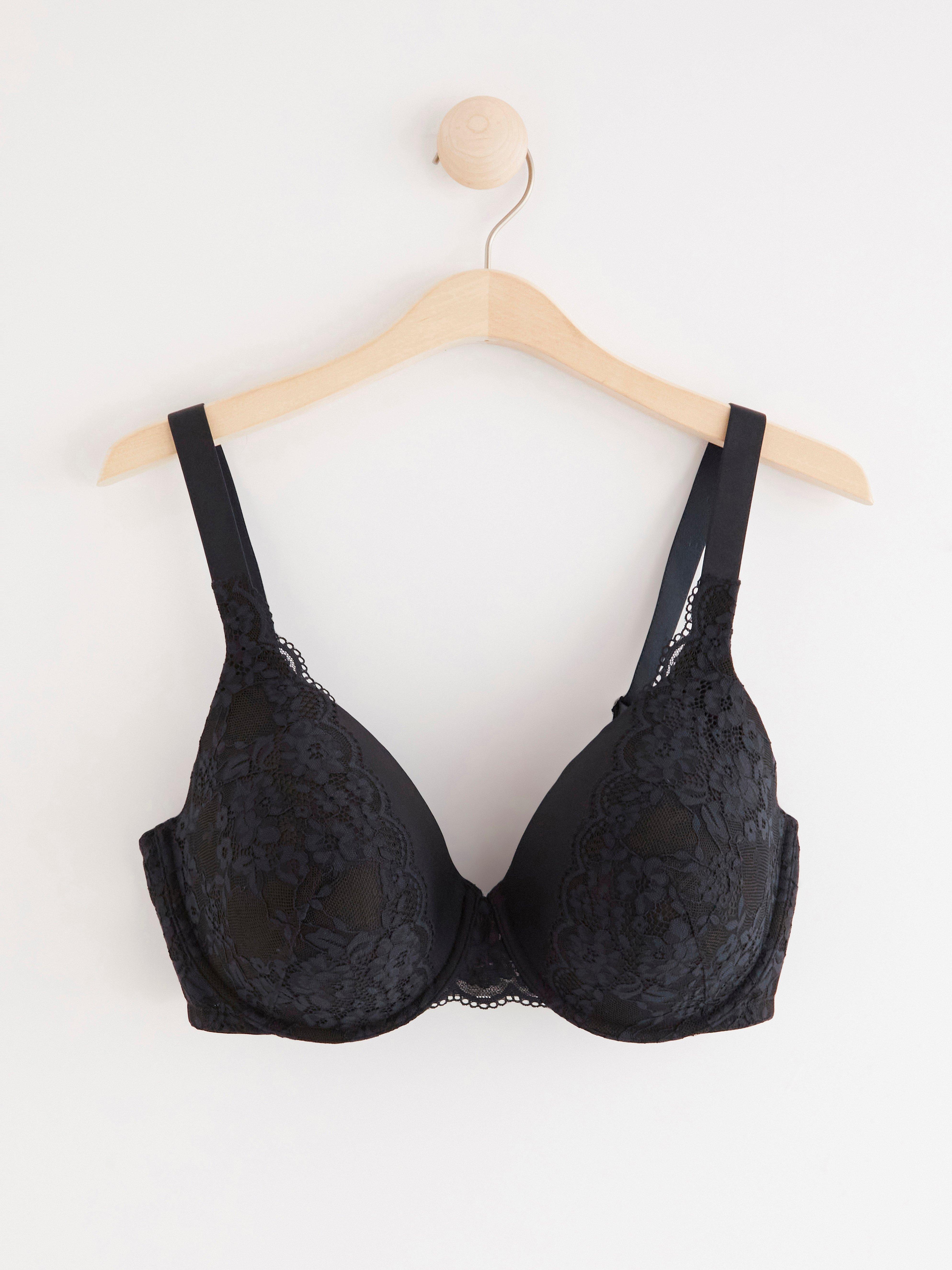 Dahlia t-shirt bra Black