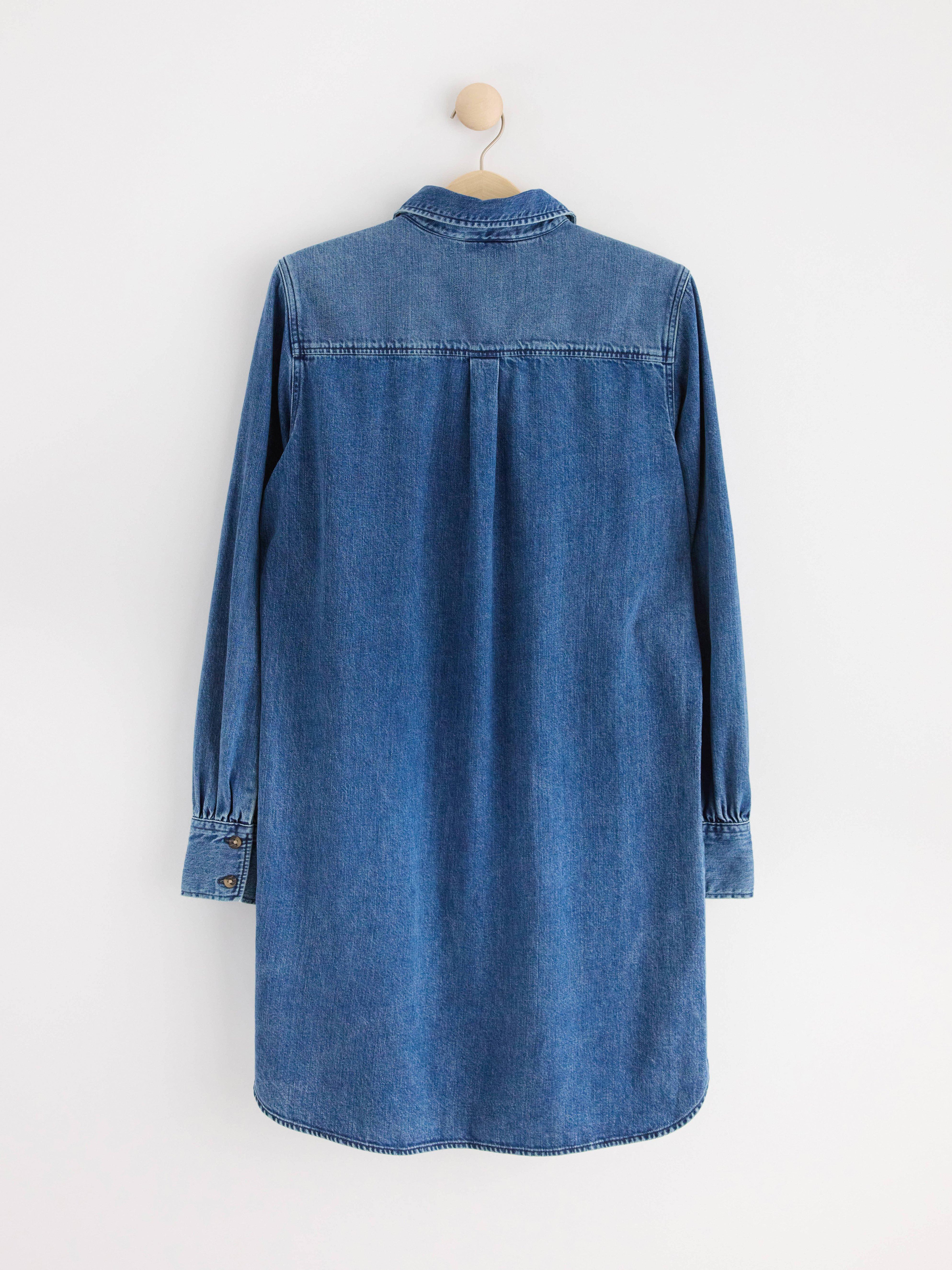 Denim dress Denim blue