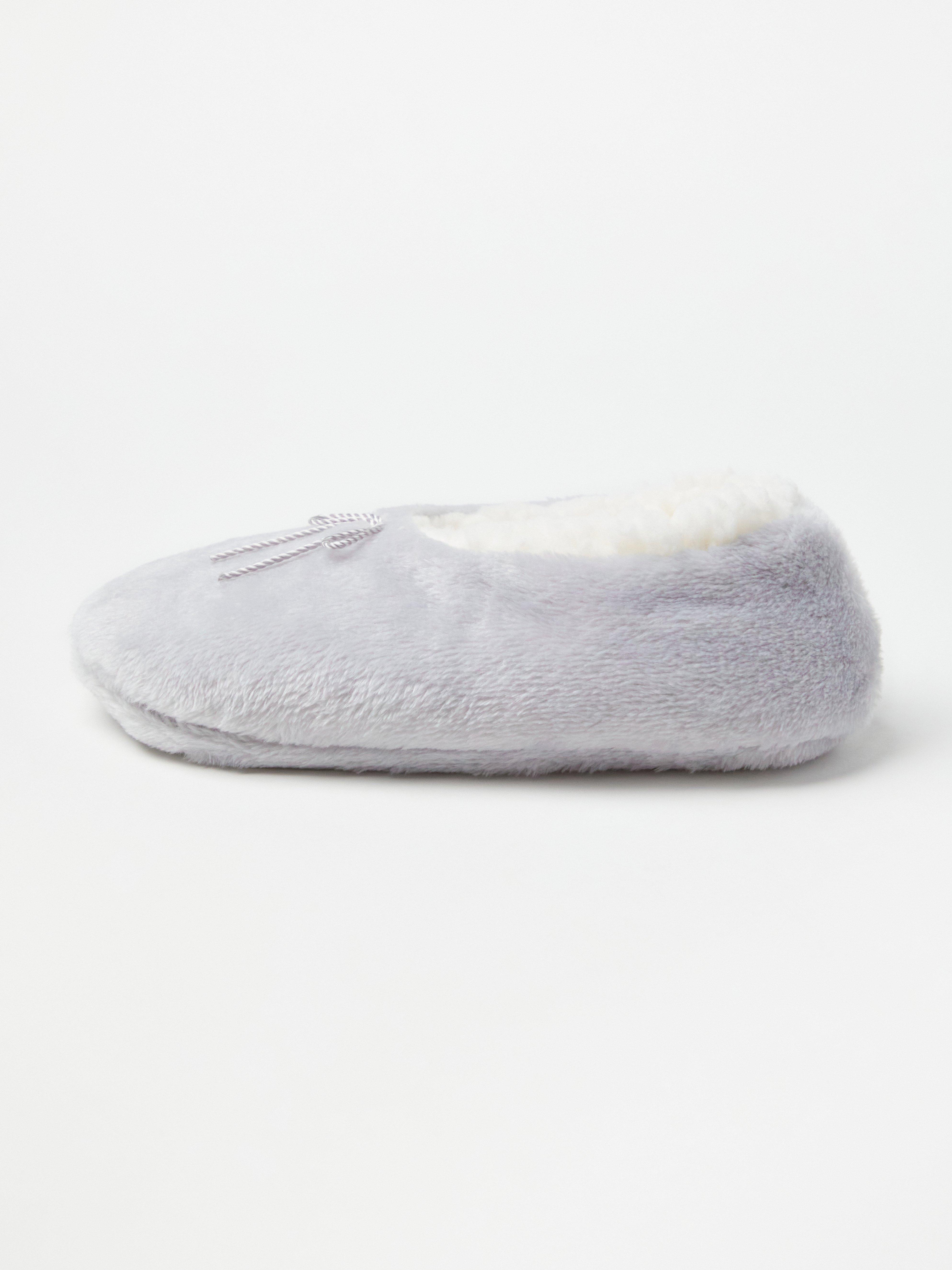 Slippers with antislip Light Grey