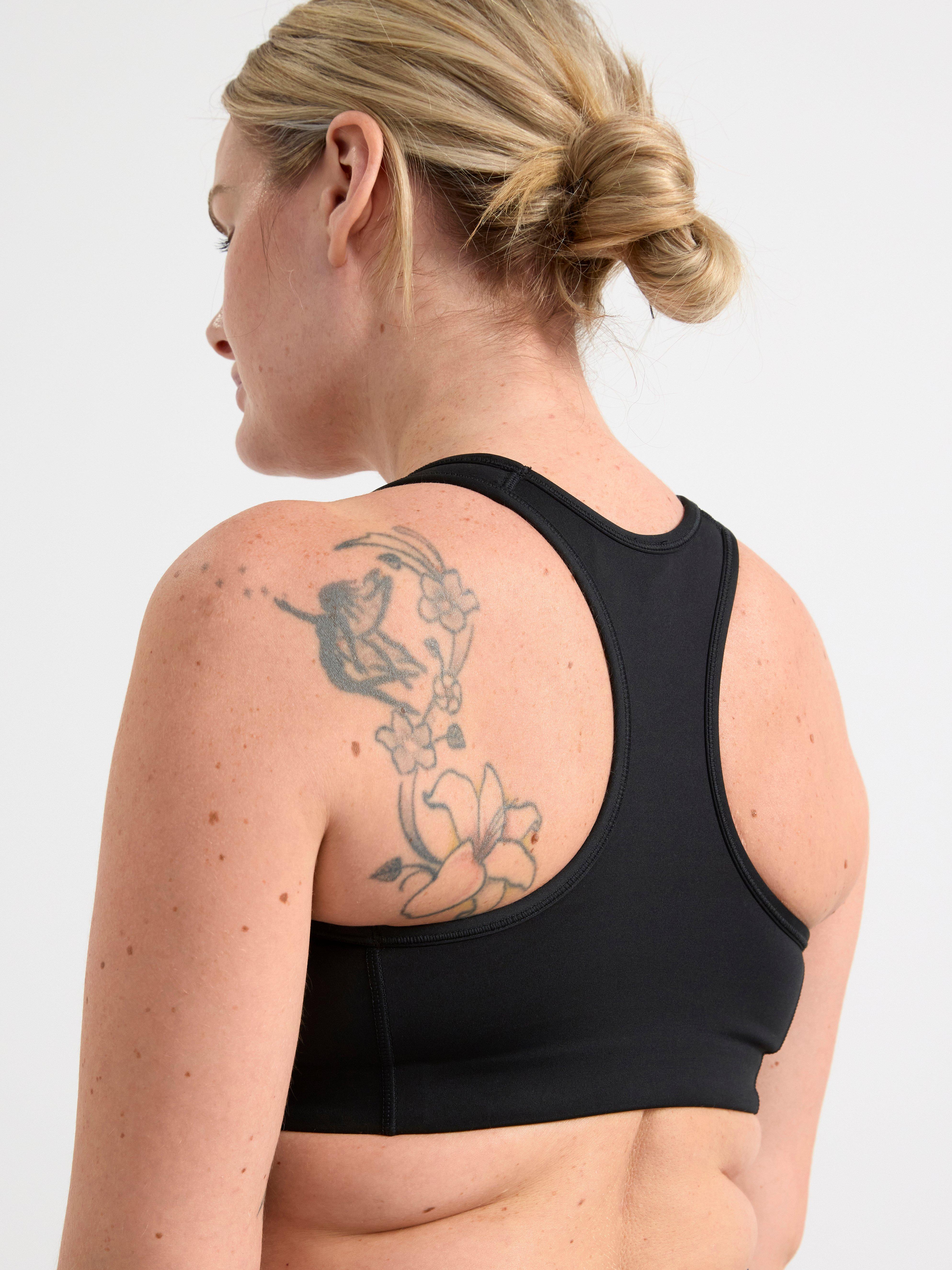 Sports bra medium support Black