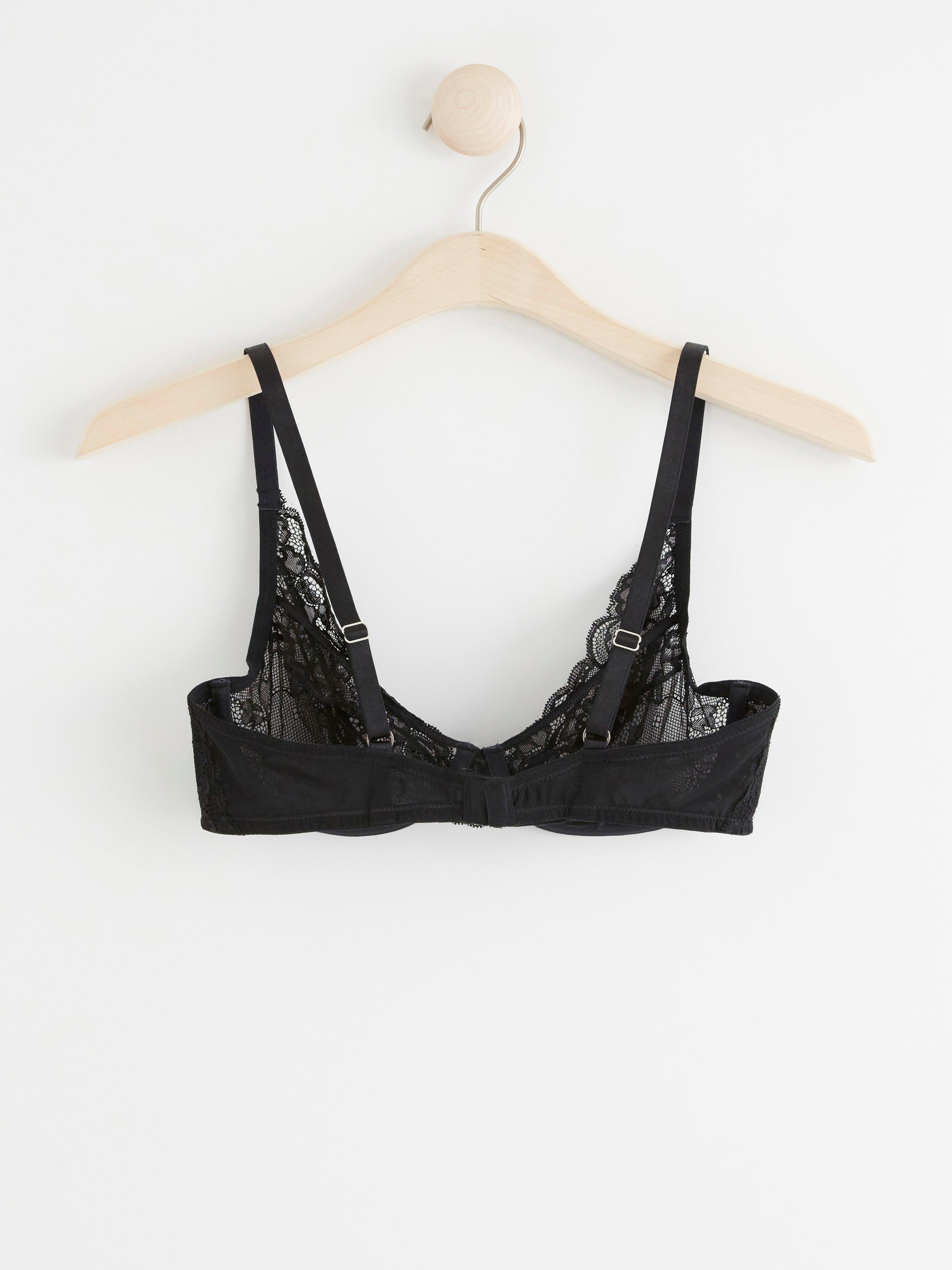 Aster unpadded bra Black