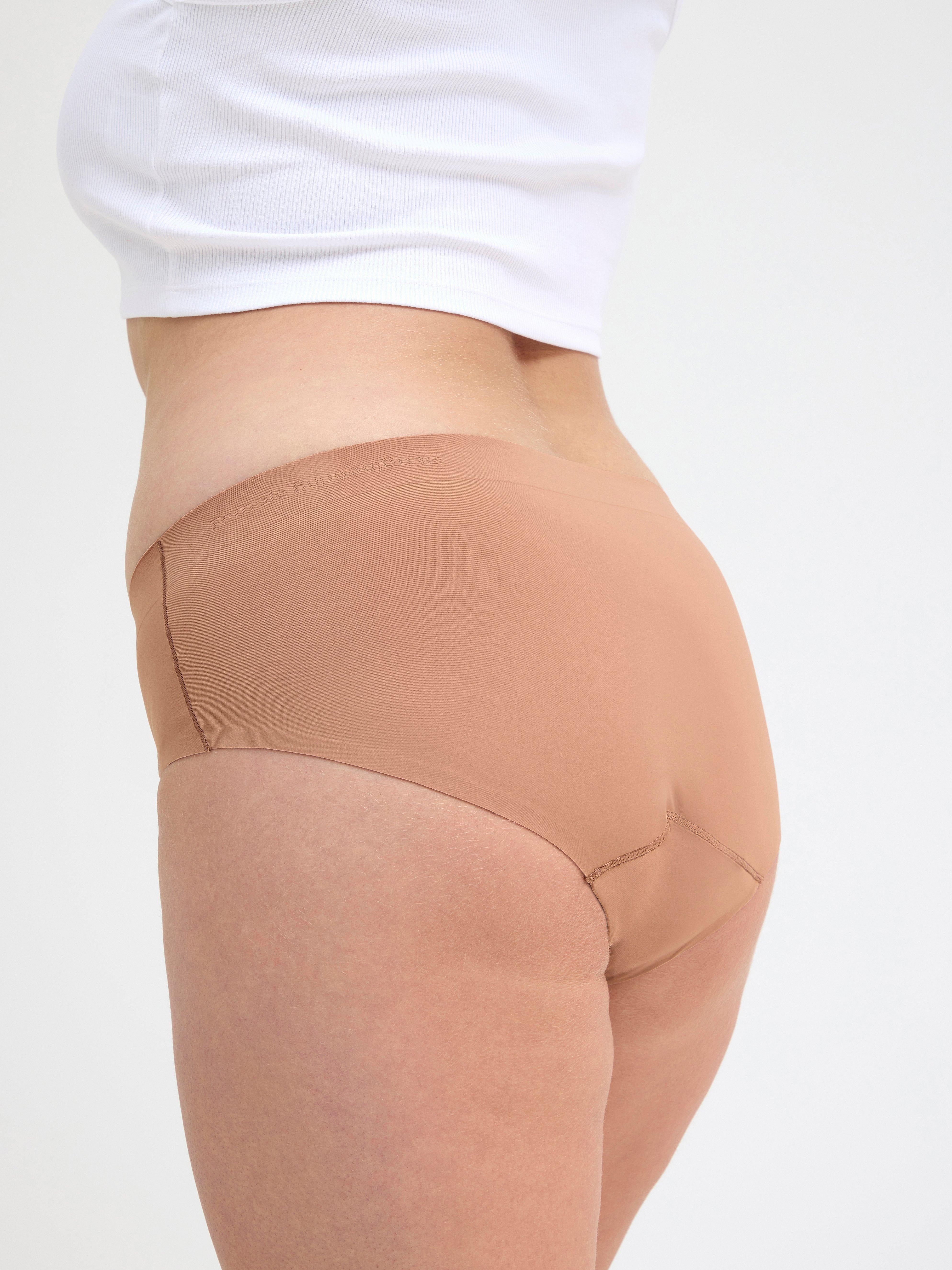 Engineered Hiphugger Period Proof – Period Panty High Absorbency Dark Beige