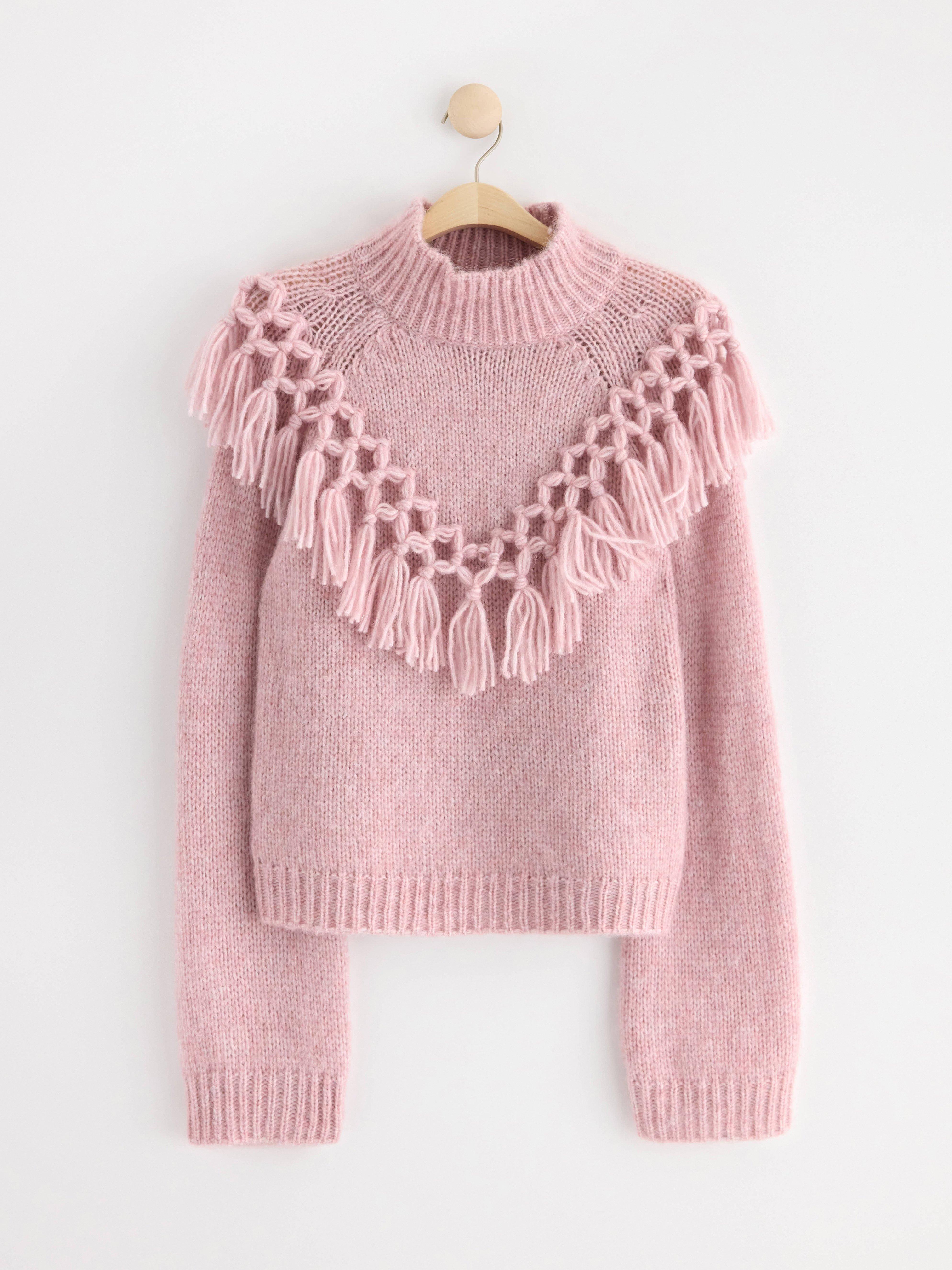 Mock neck jumper Light Pink