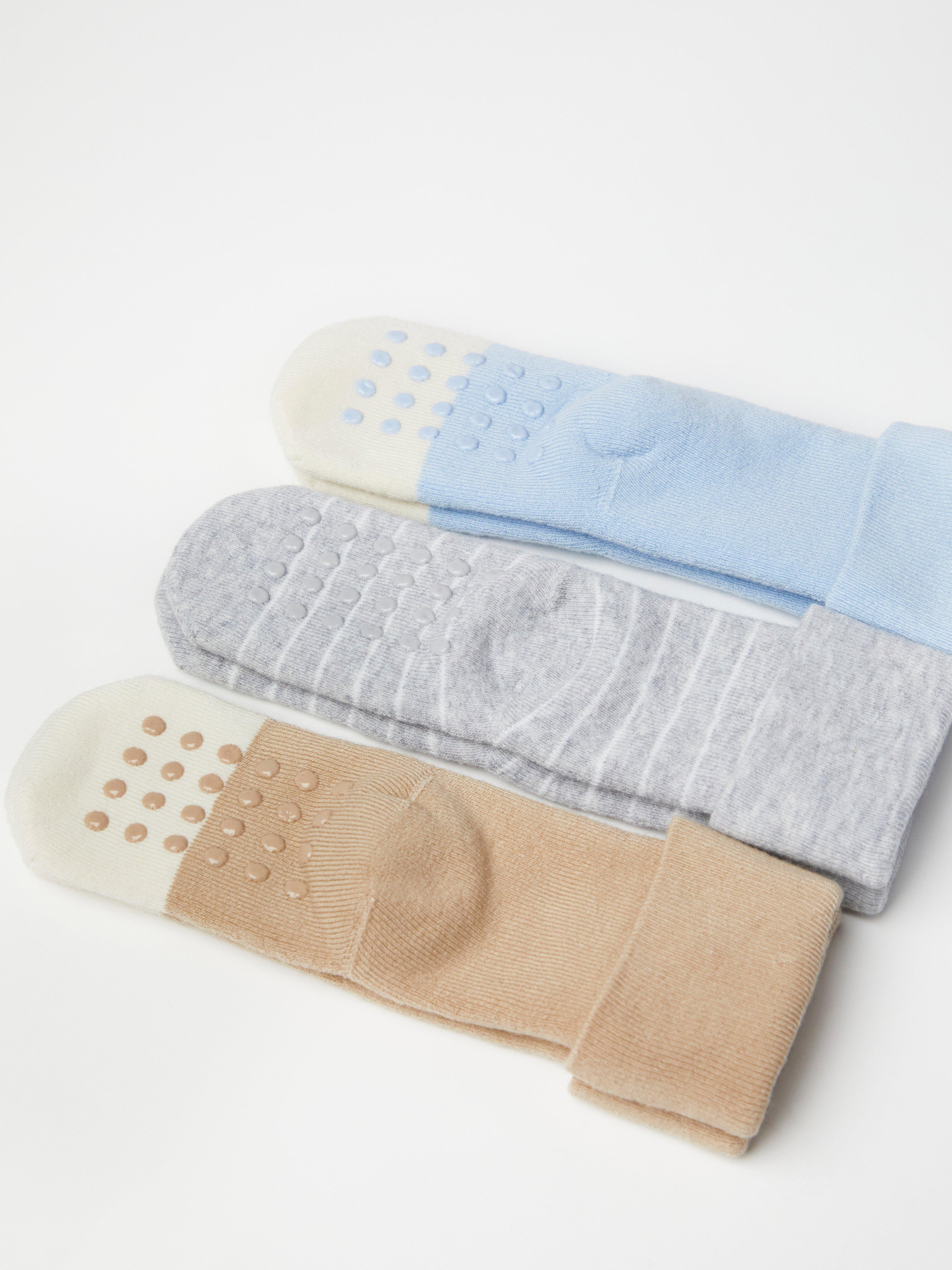 3-pack terry socks Light Dusty Blue