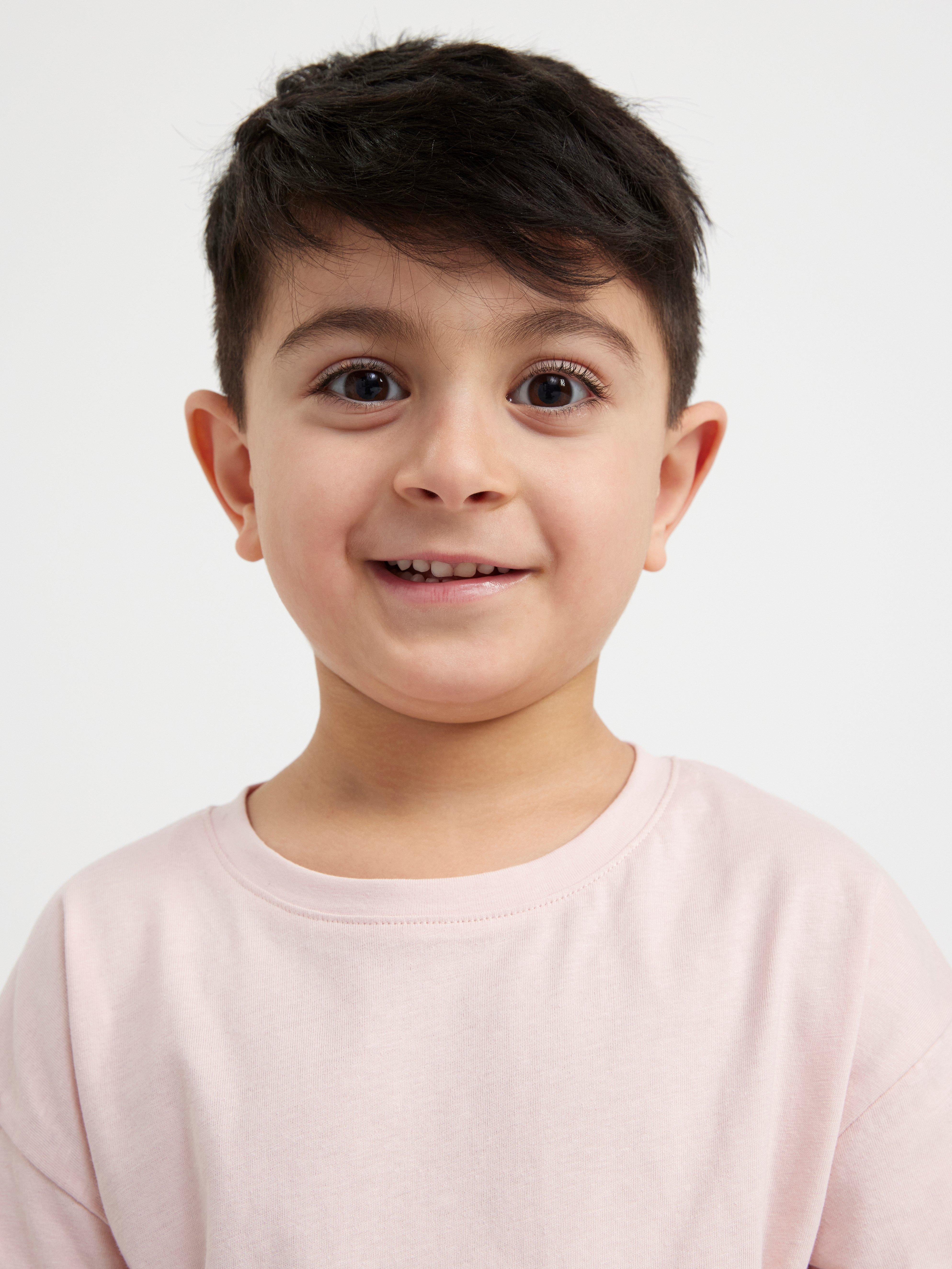 Oversize t-shirt Light Dusty Pink