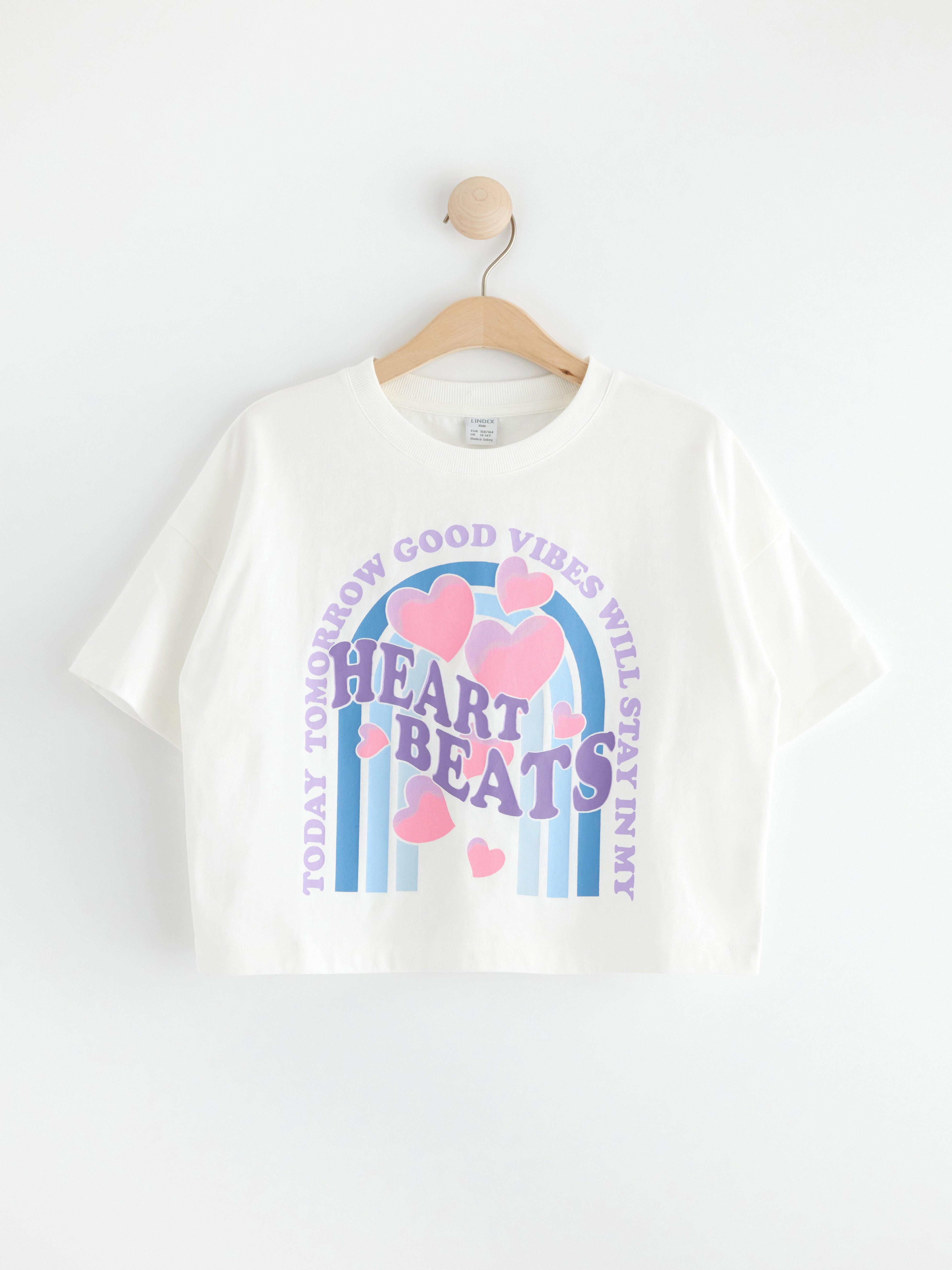 Top with print Off White