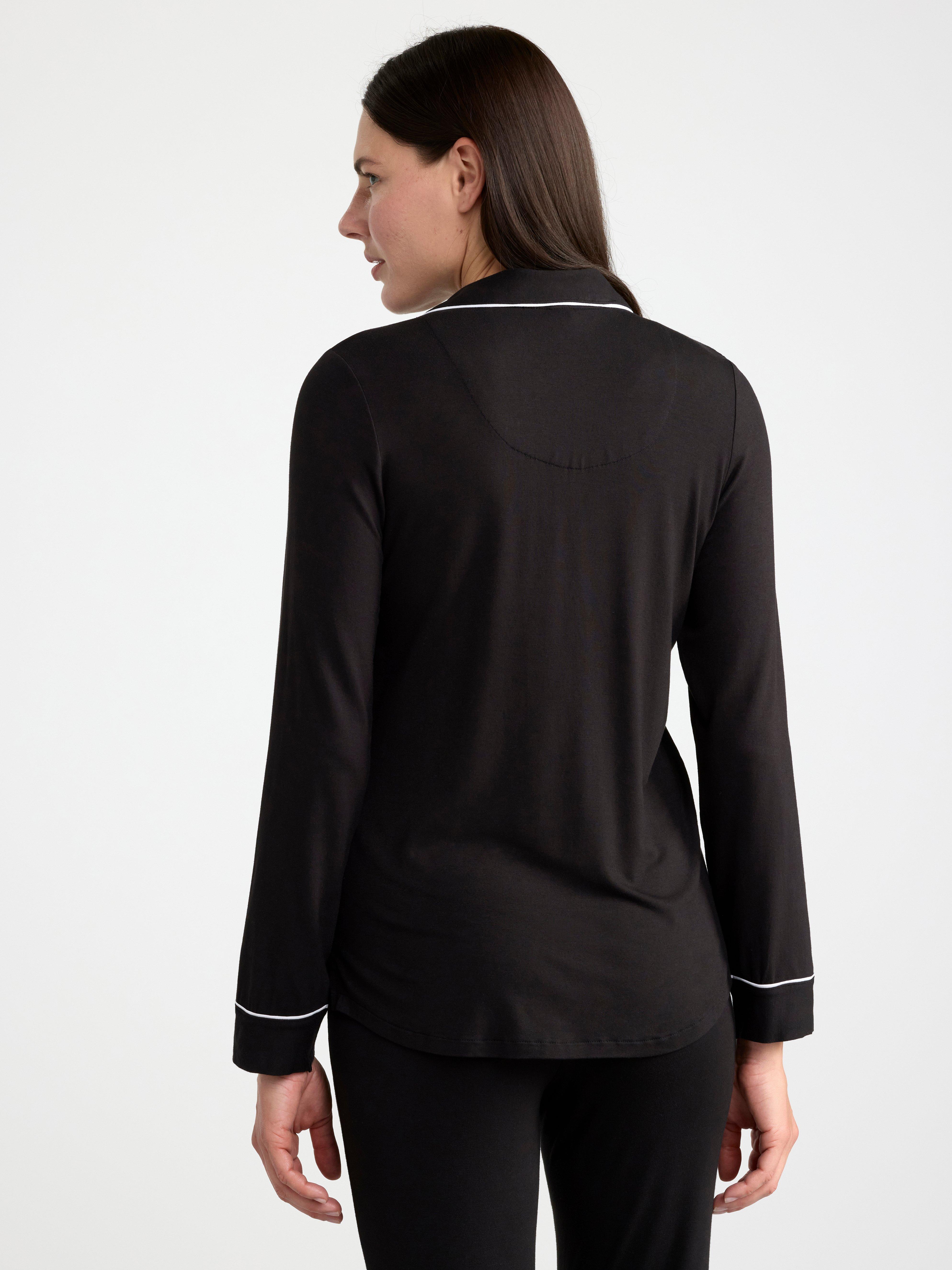 Soft pyjama trousers Black