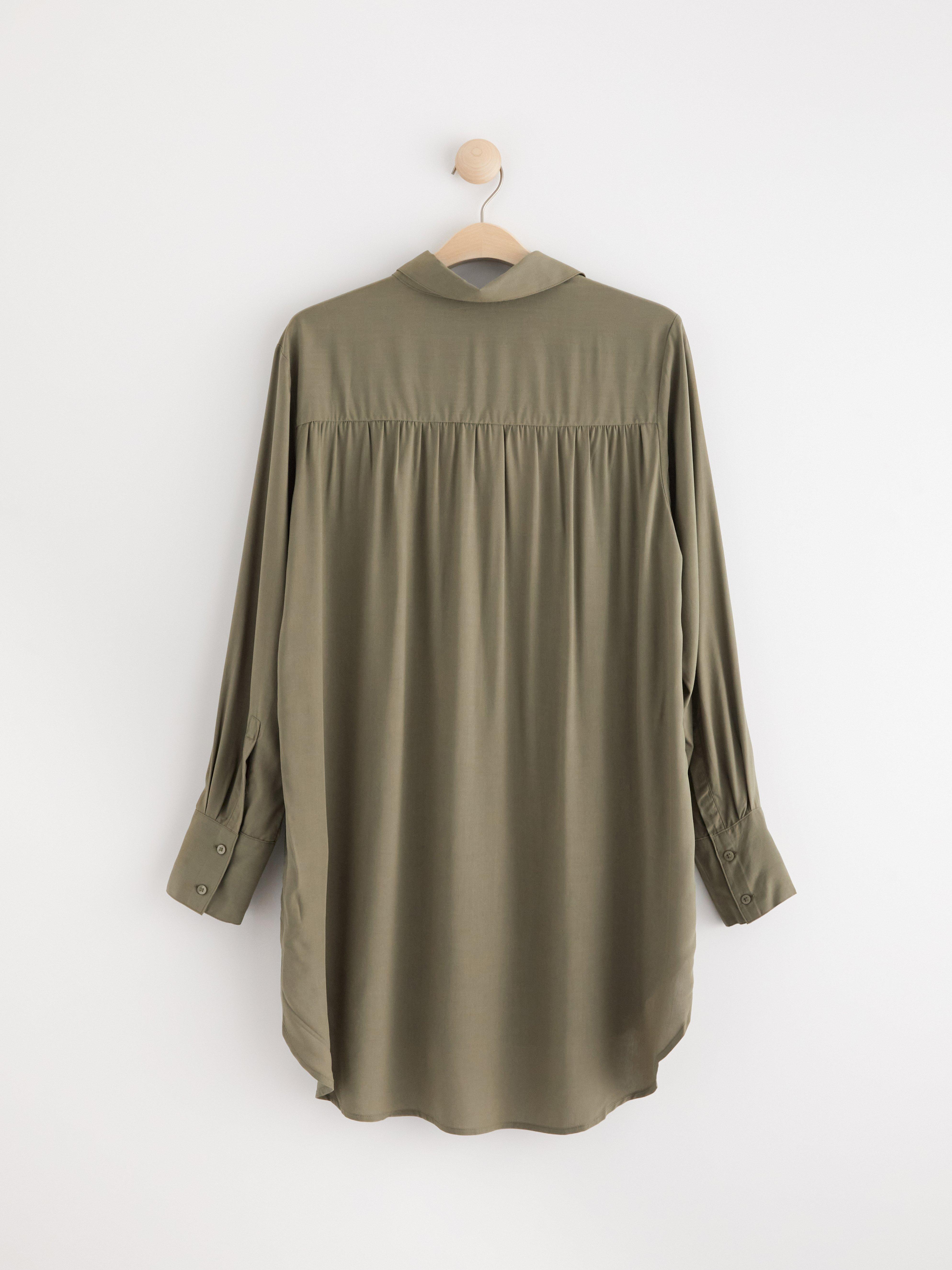 Long sleeve shirt Light Dusty Khaki