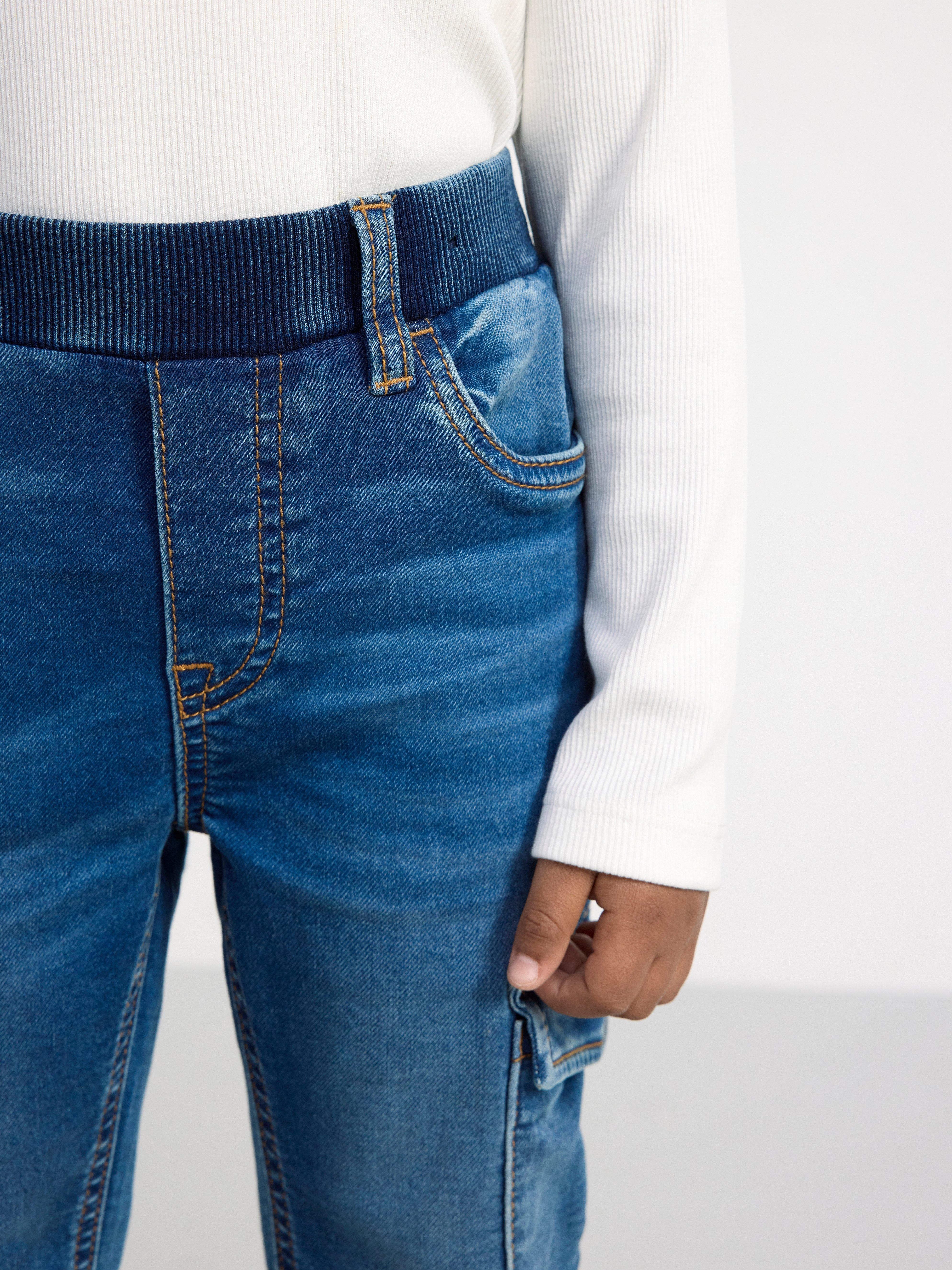 Cargo denim trousers Denim