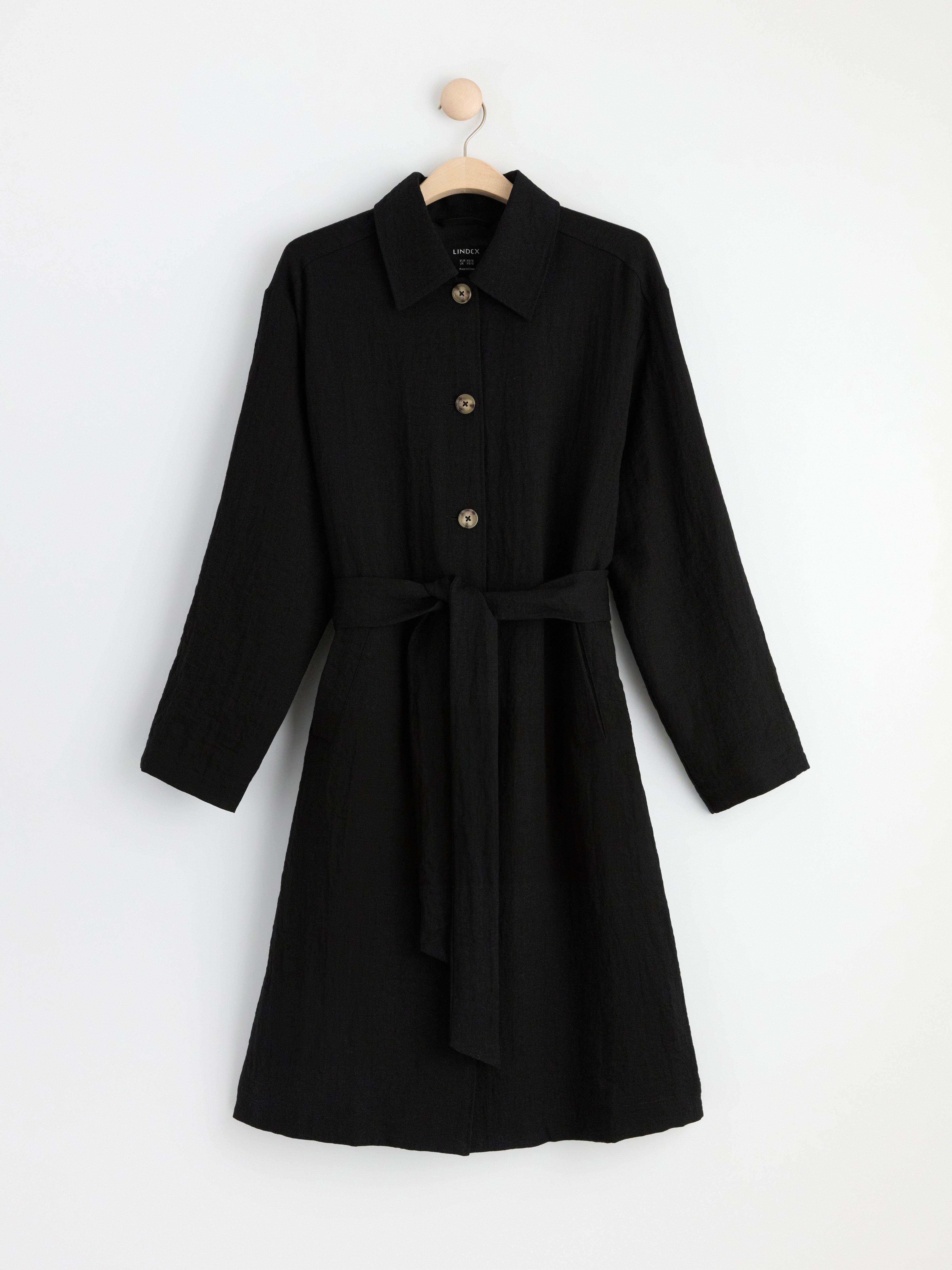Lightweight coat Black