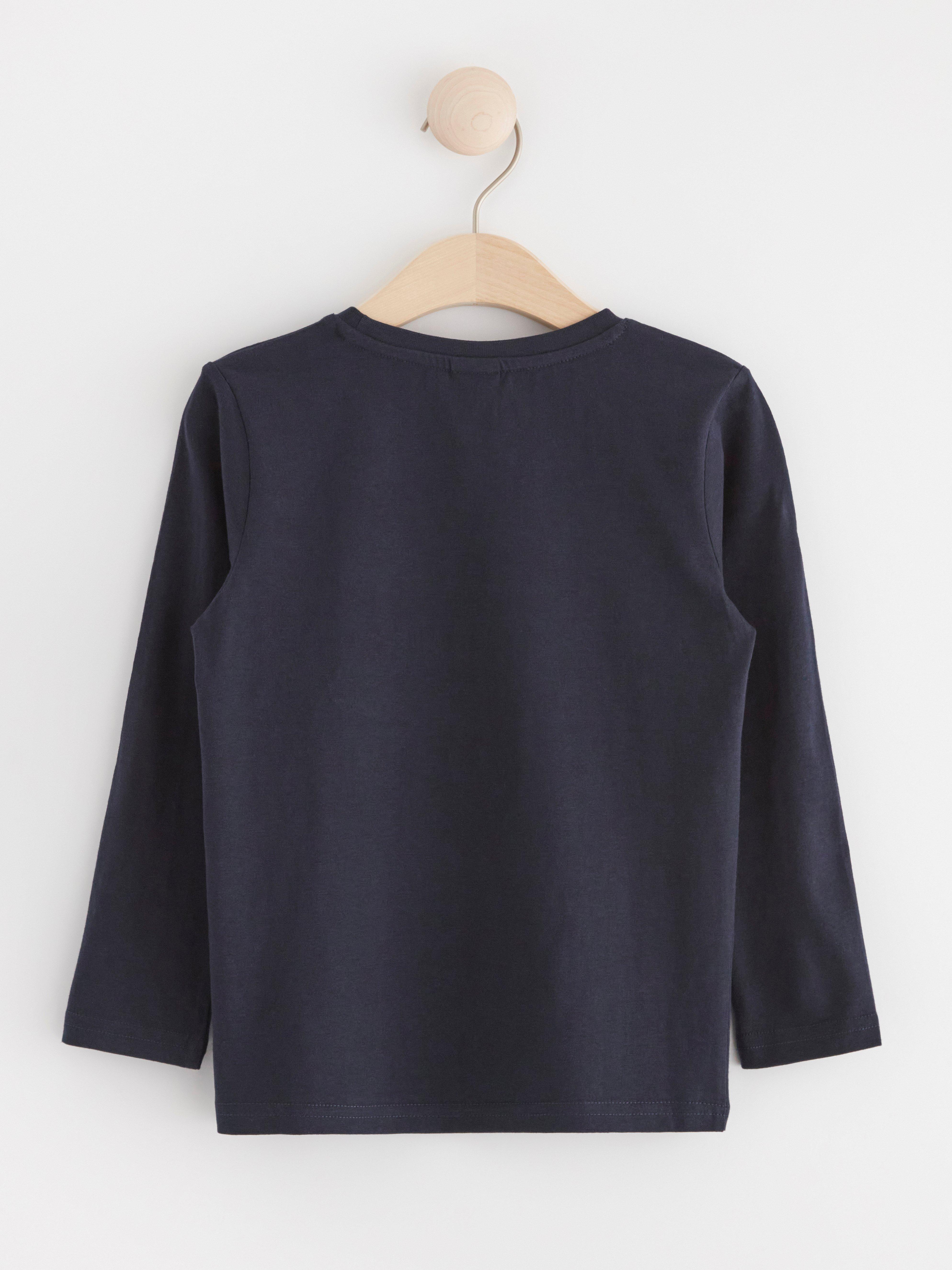 Top with dragon Dark Navy