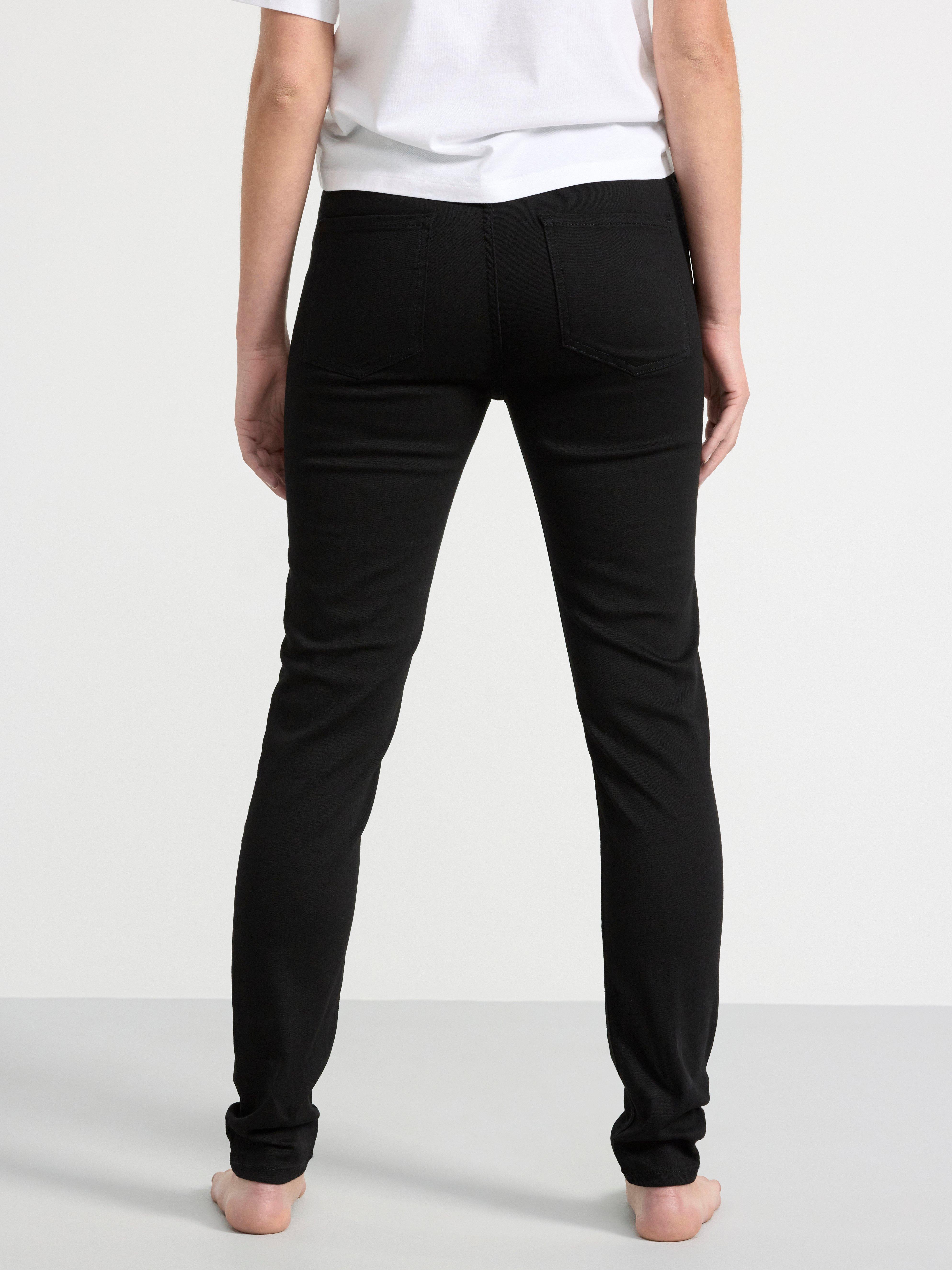 VERA Slim high waist jeans Black