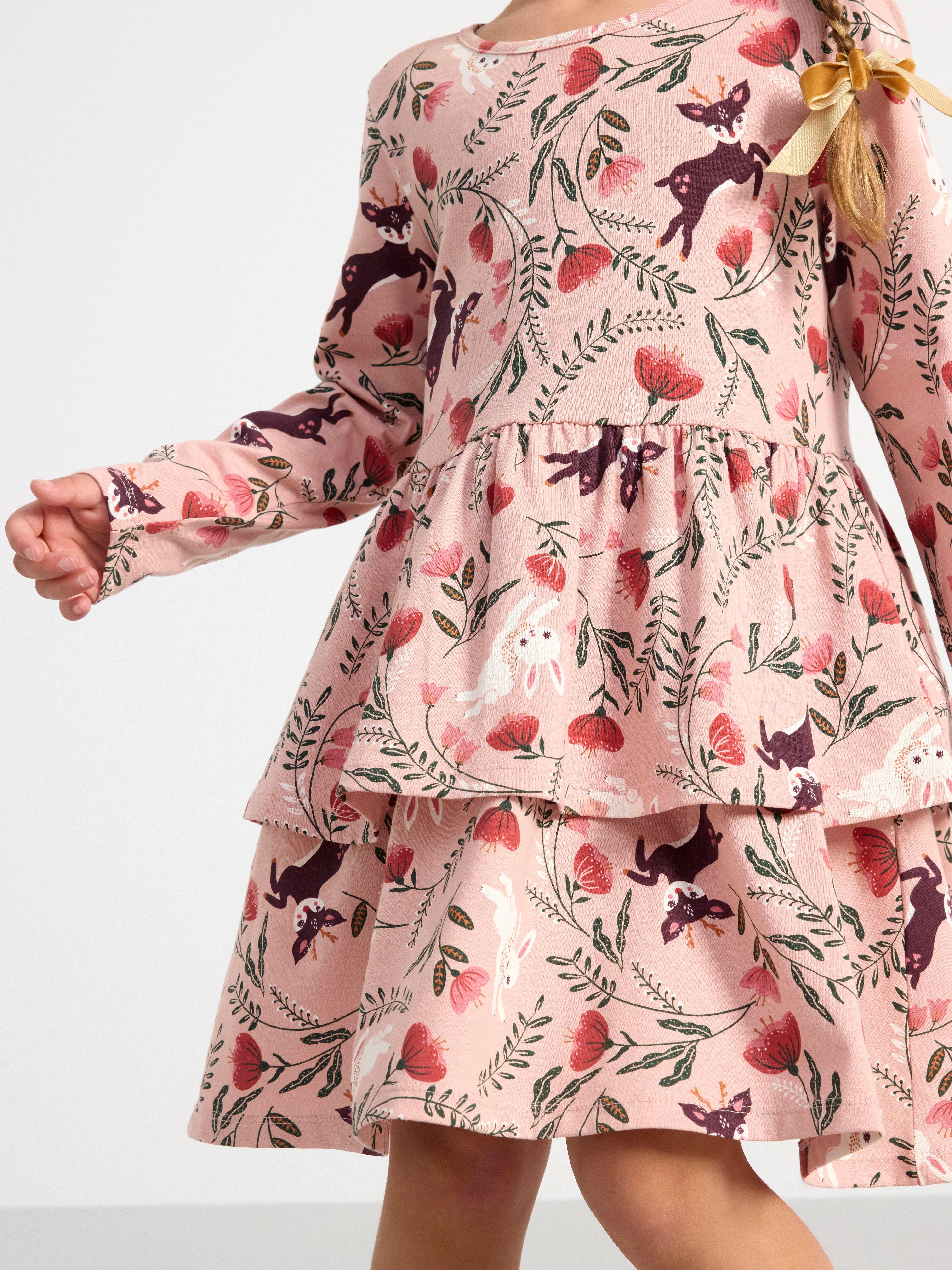 Tunic with print Dusty Pink