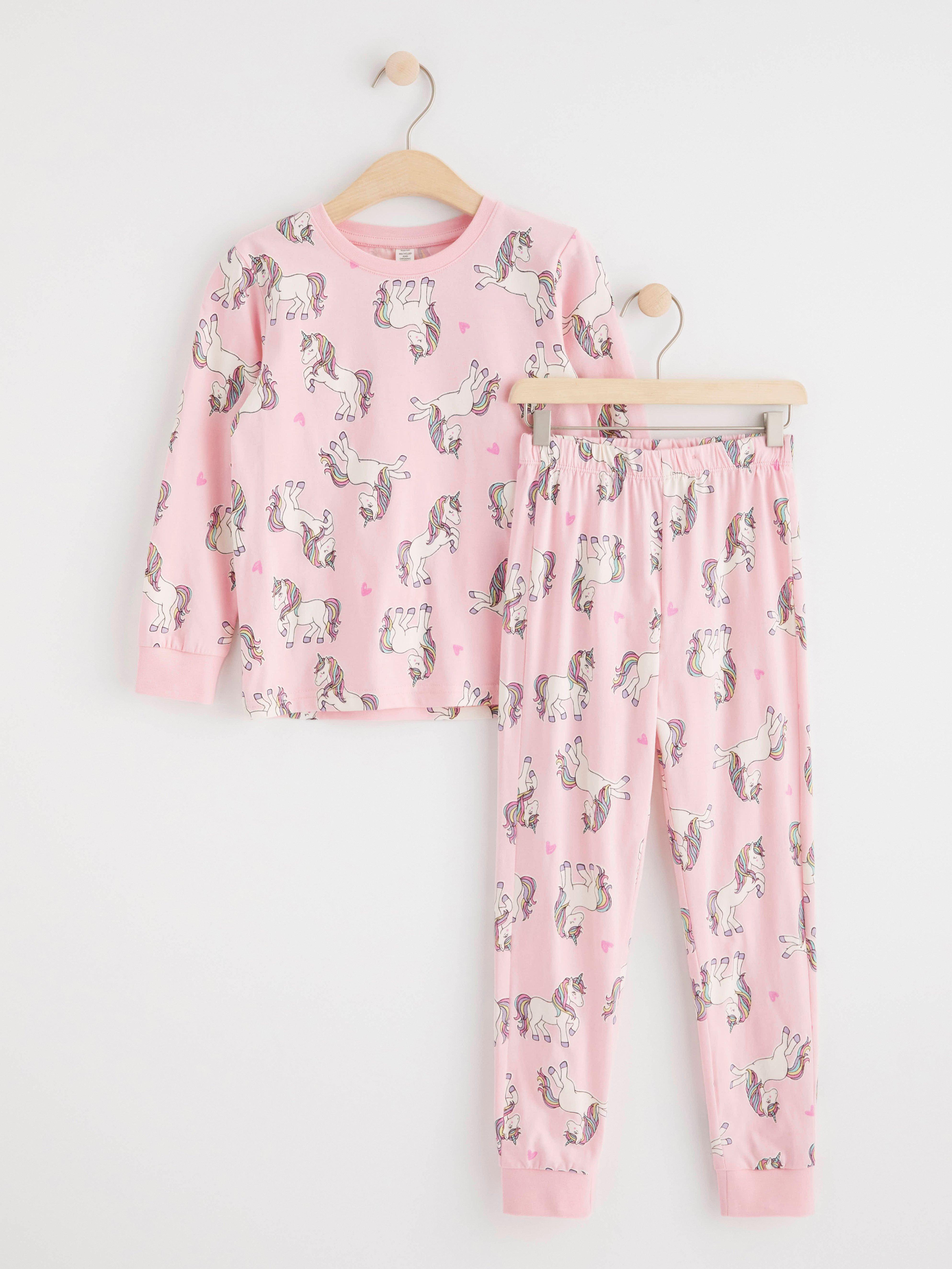 Pyjama set with print Light Pink