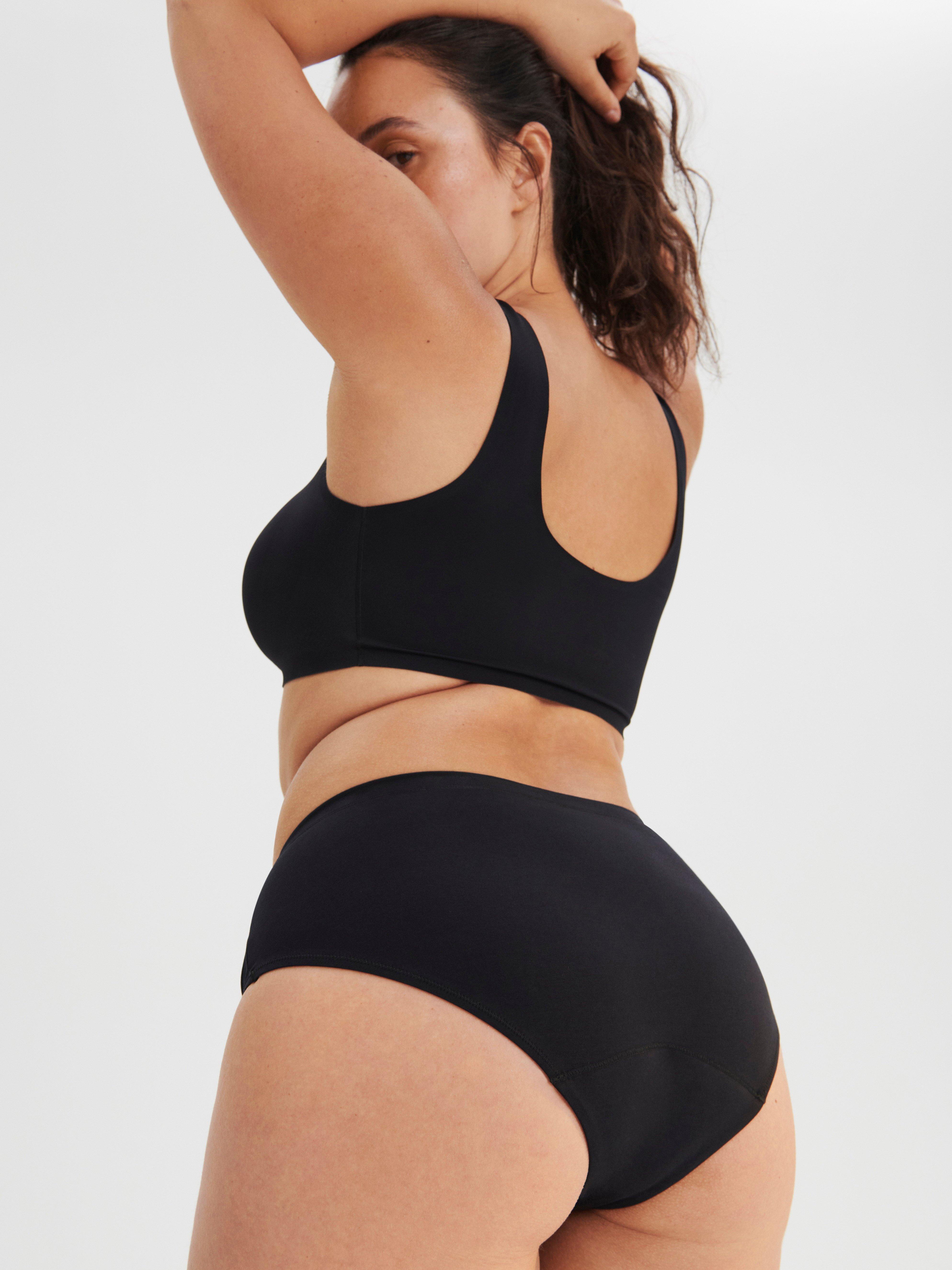 Engineered Hiphugger Period Proof – Period Panty High Absorbency Black