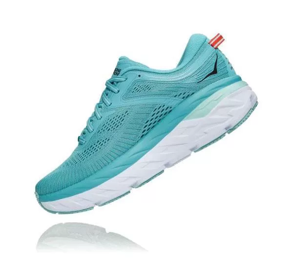 Women Bondi 7 AQUARELLE / EGGSHELL BLUEⅠ - HOKA