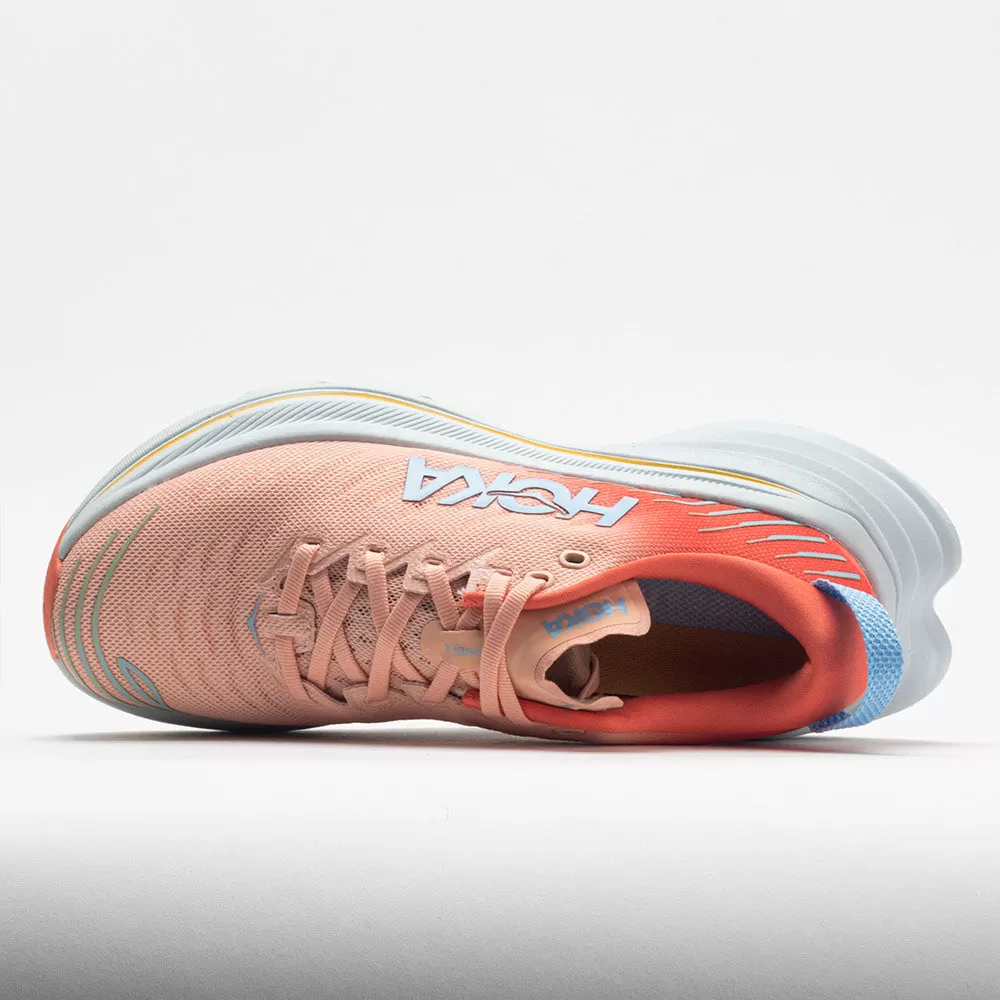 HOKA Bondi X Women's Camellia/Peach Parfait - HOKA