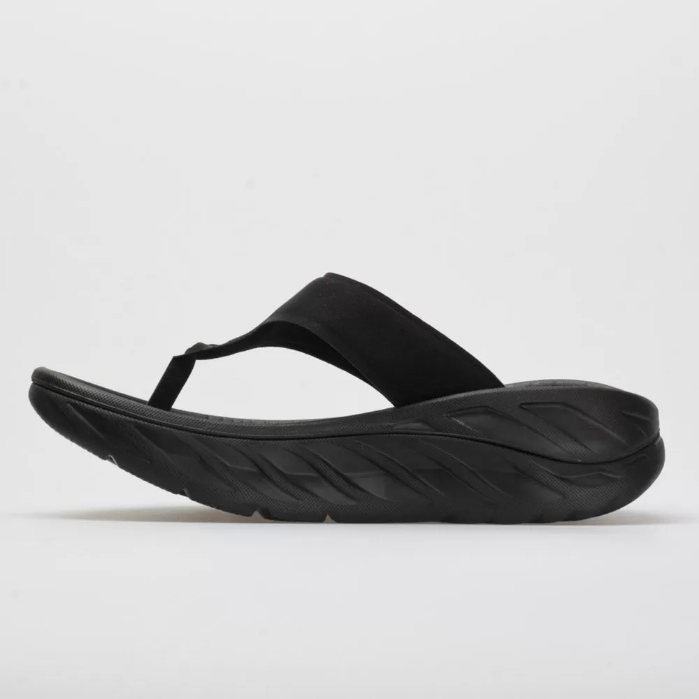 Hoka One One Ora Recovery Flip Women's Black/Dark Gull Gray (2019) - HOKA