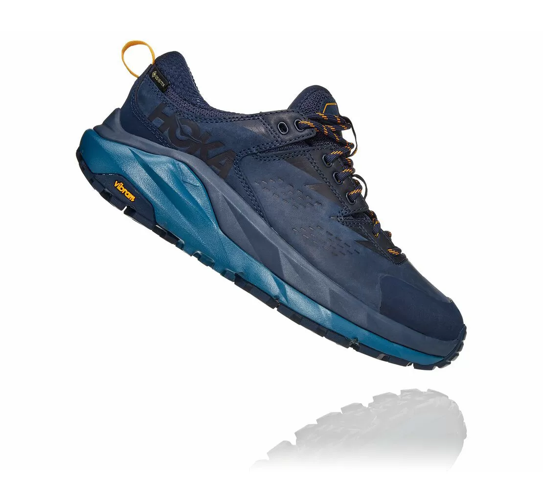 Women's Kaha Low GORE-TEX BLACK IRIS / MOROCCAN BLUE - HOKA