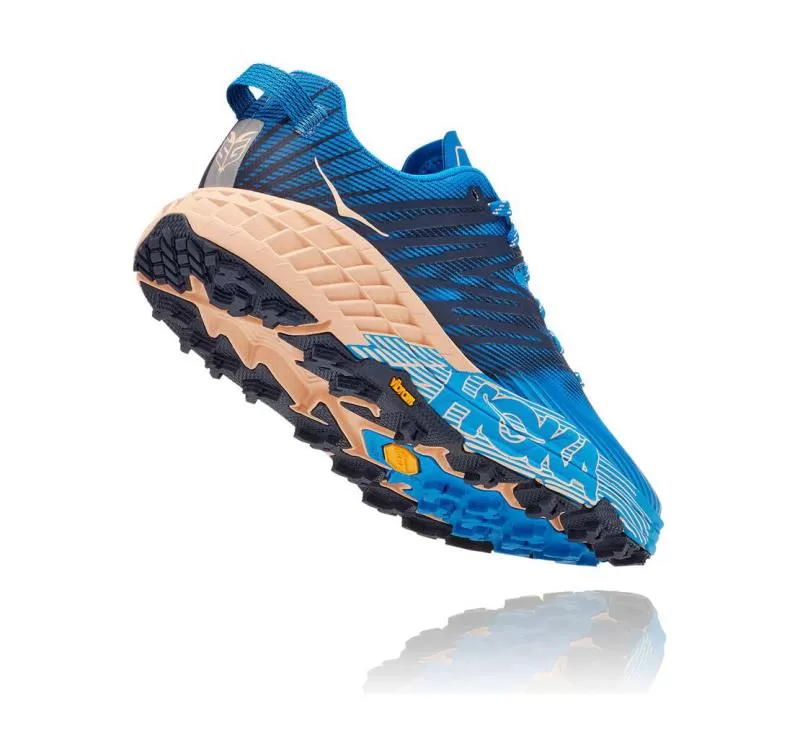 Women's Speedgoat 4 INDIGO BUNTING / BLEACHED APRICOT - HOKA