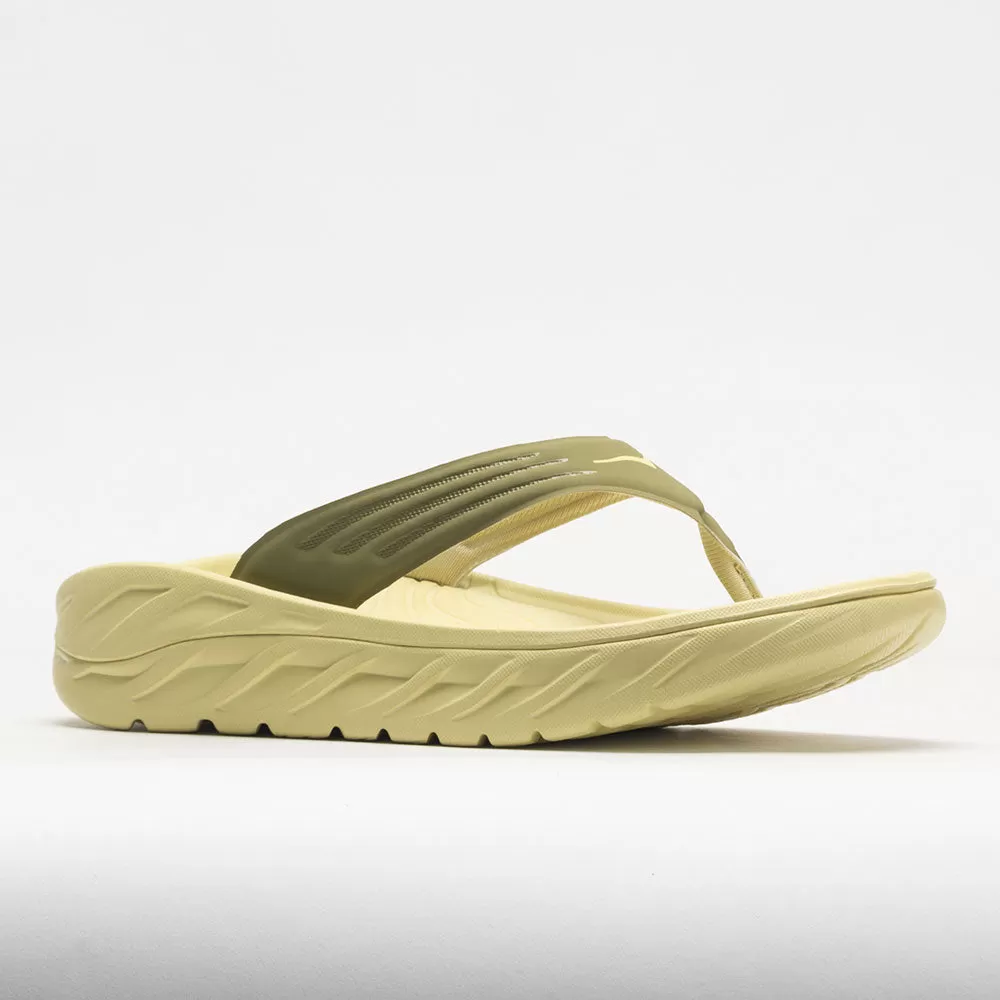 HOKA Ora Recovery Flip Men's Green Moss/Celery Root - HOKA