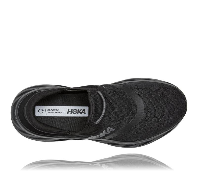 Men's Ora Recovery Shoe 2 BLACK / BLACK - HOKA