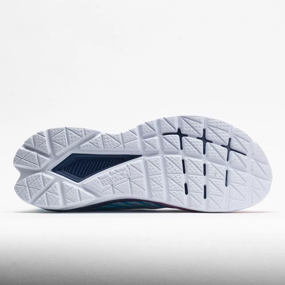 HOKA Mach 5 Men's White/Scuba Blue - HOKA