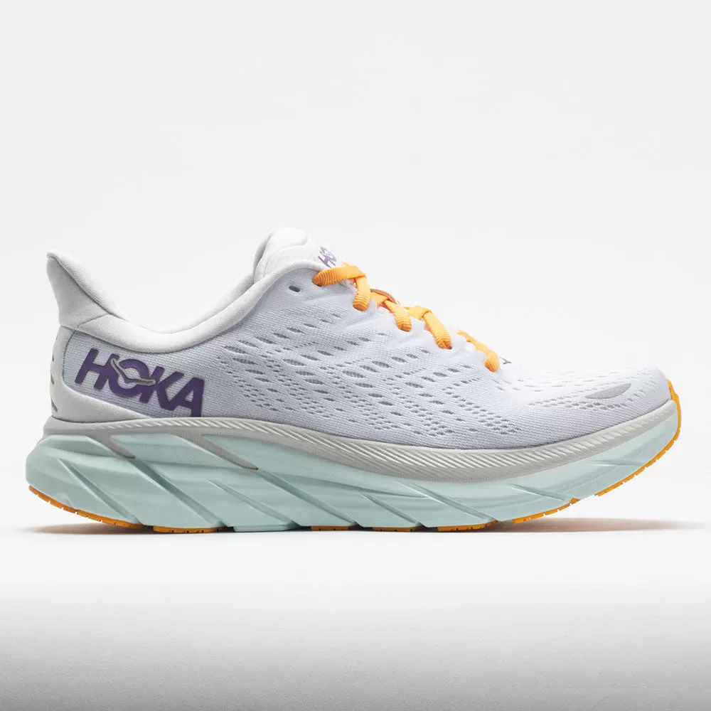 HOKA Clifton 8 Women's Blanc de Blanc/White - HOKA