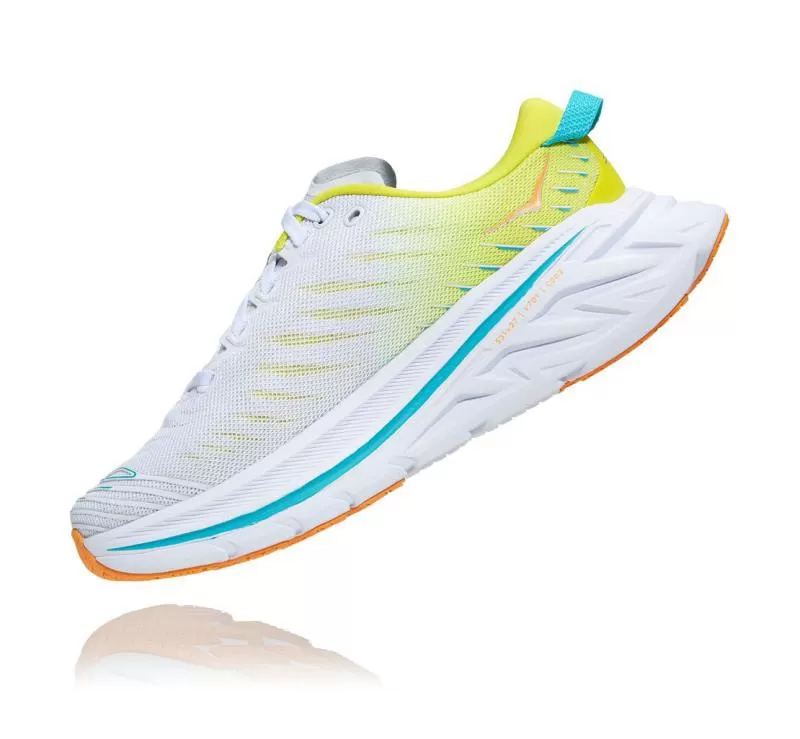 Women's Bondi X WHITE / EVENING PRIMROSE - HOKA